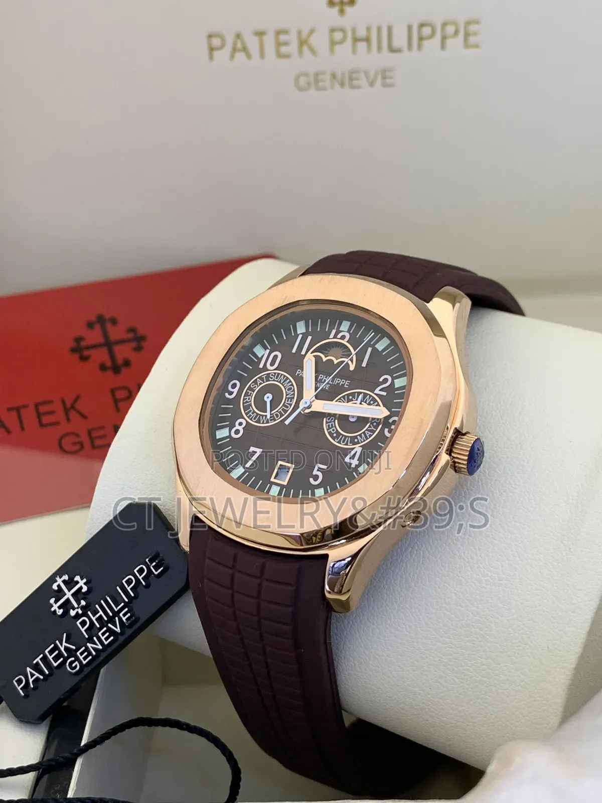 Luxury Patek Philippe Aquanaut Luce Annual Calendar