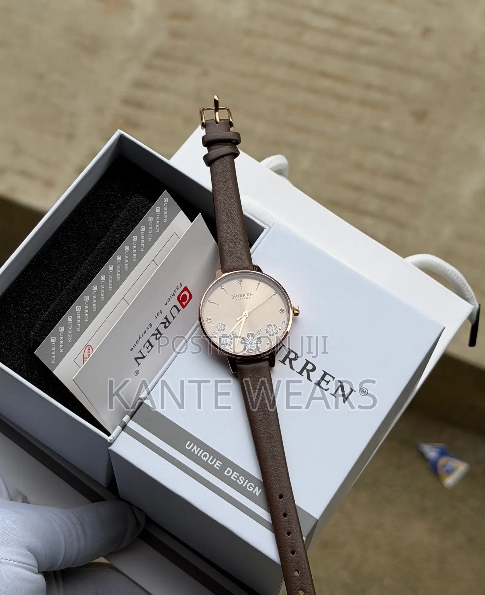 Luxury Female Curren Leather