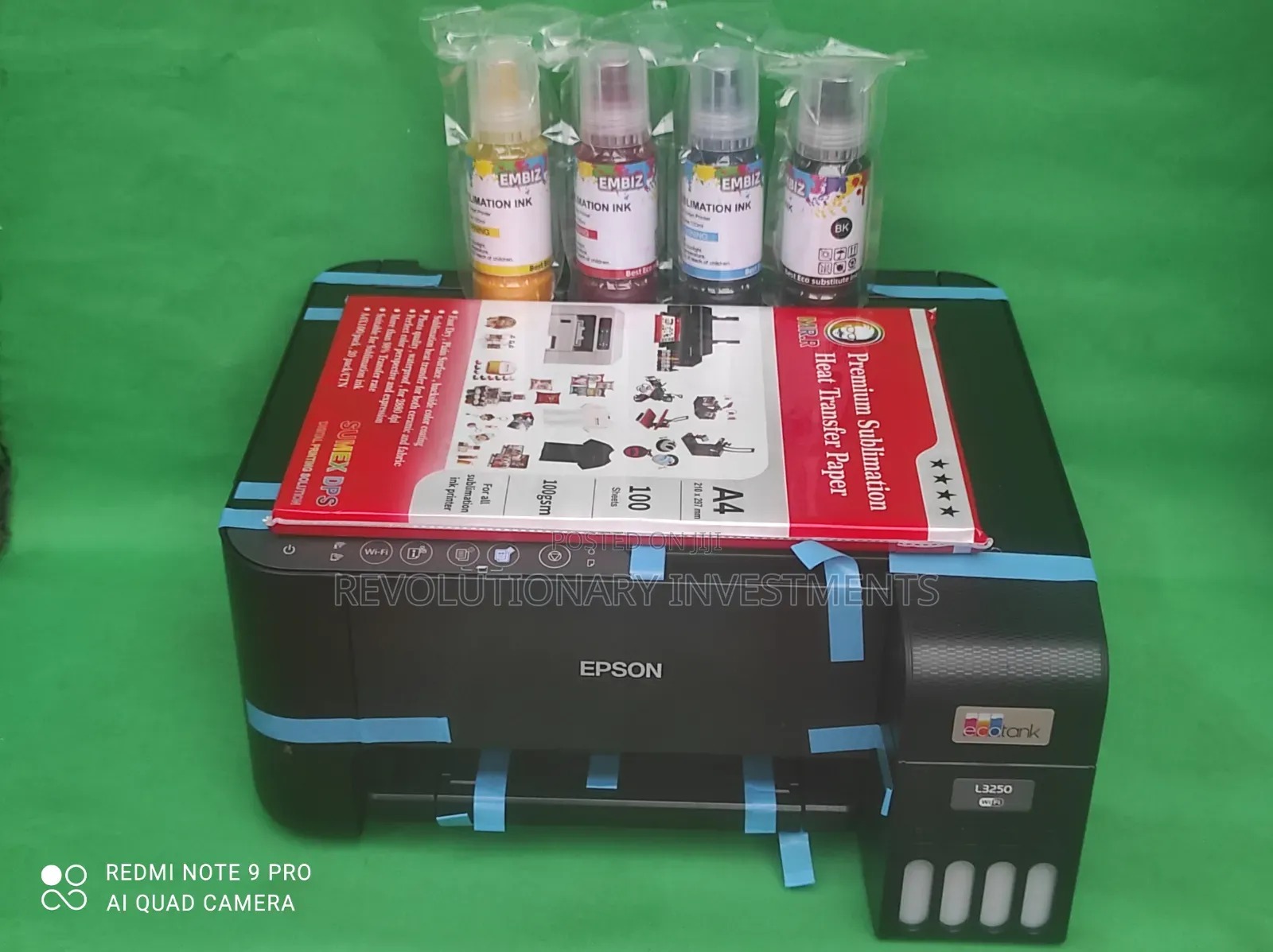 Epson L3250 Sublimation Printer Business Bundle