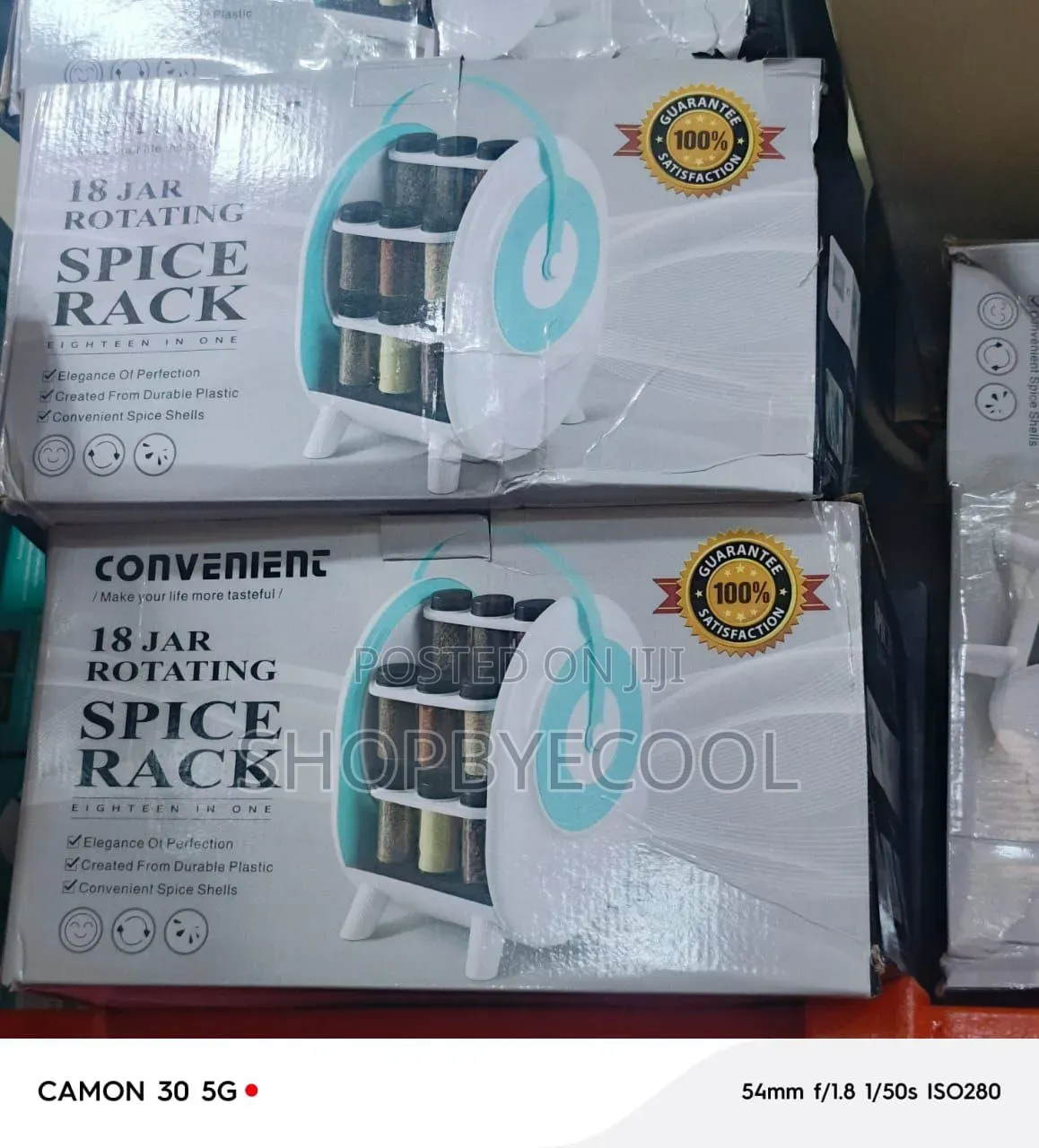 Rotating Spice Rack
