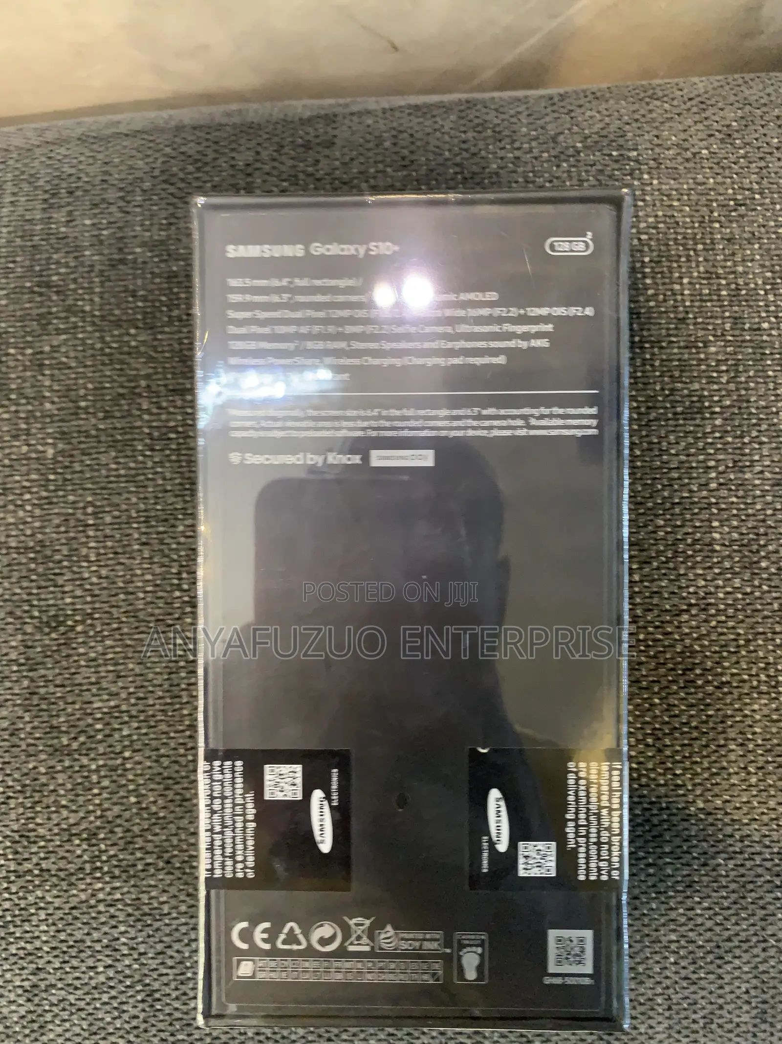 New Samsung Galaxy S10 Plus 128 GB Black
