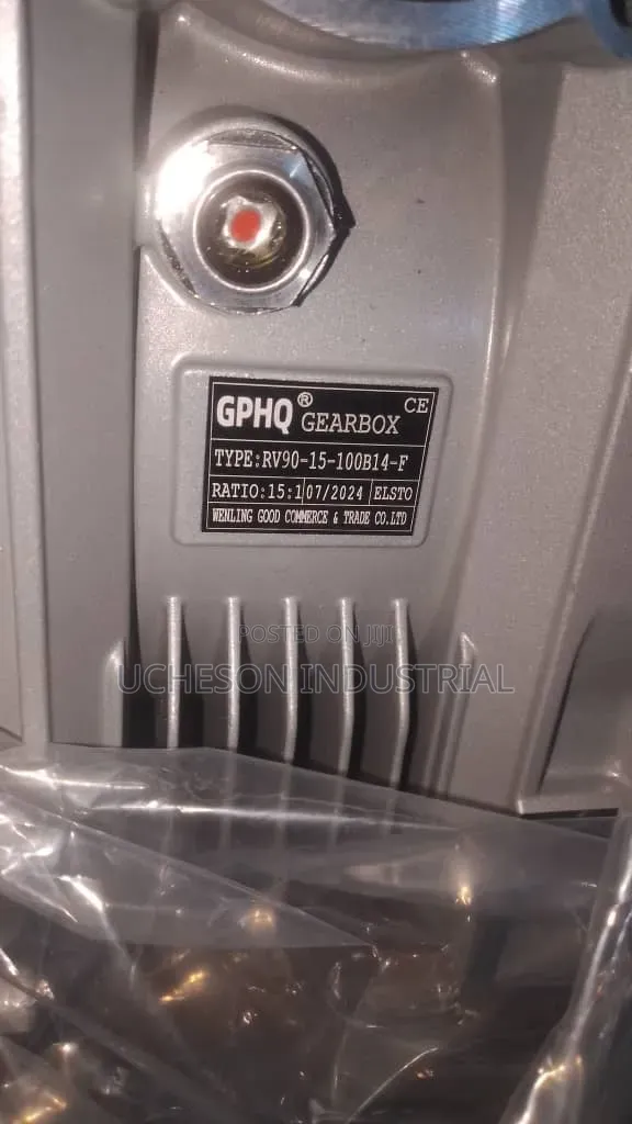 3kw Conveyor Gearmotor Rv90 Ratio 15:1 Worm Gear Reducer