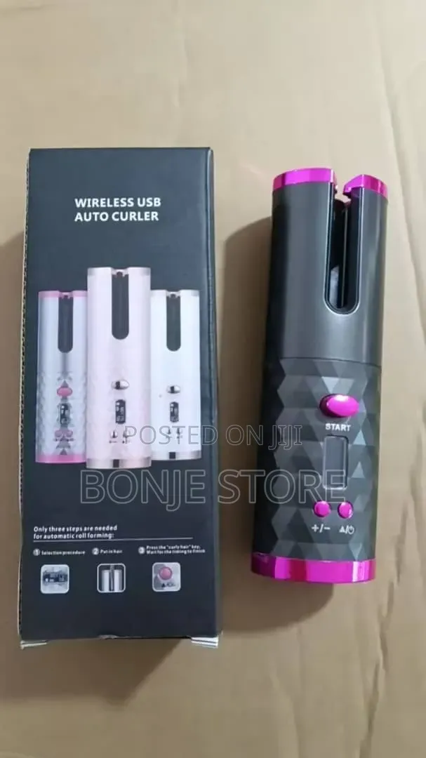 Cordless Rechargeable Automatic Hair Curler