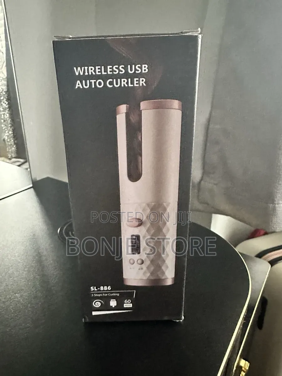 Cordless Rechargeable Automatic Hair Curler
