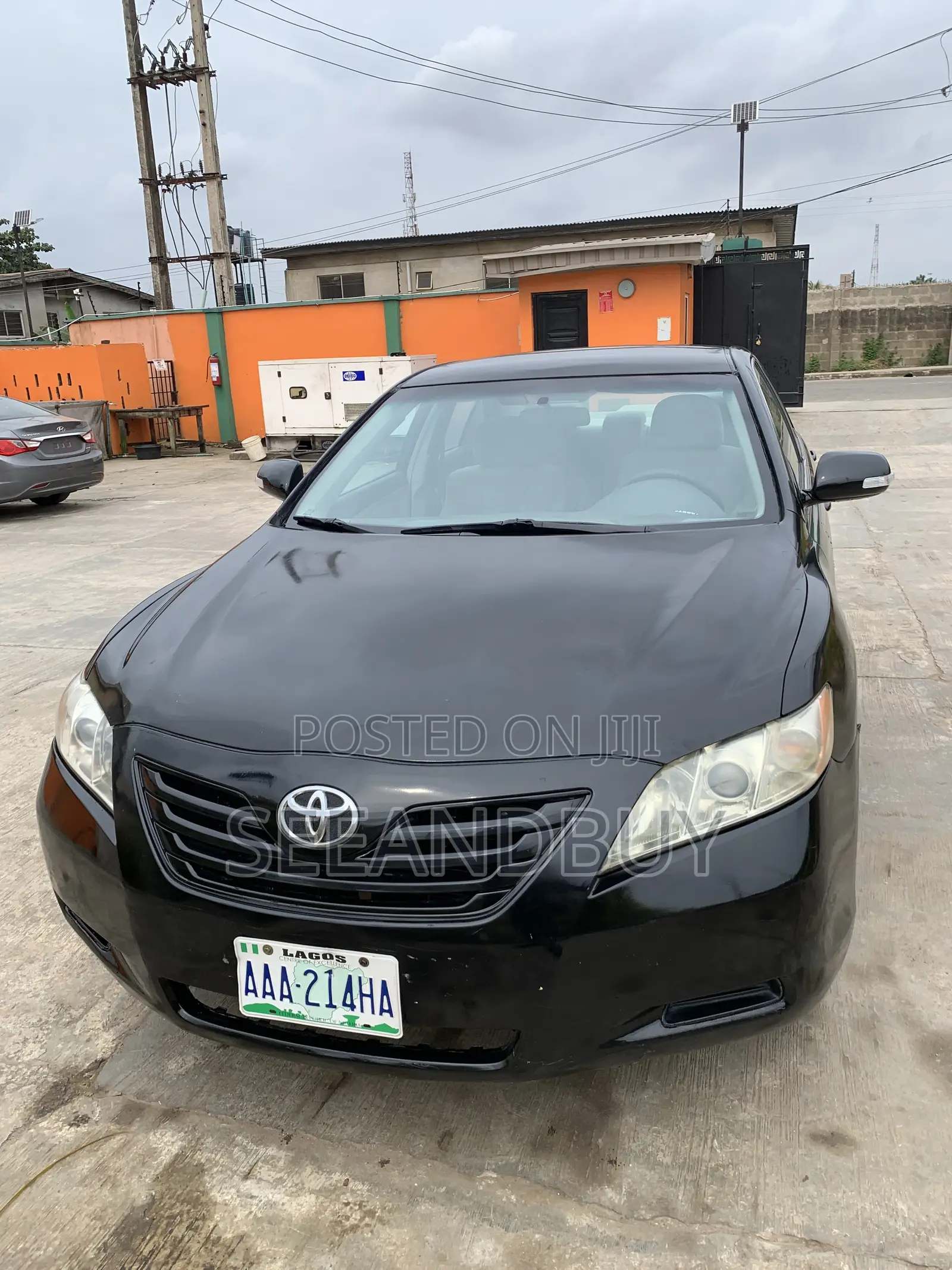 Toyota Camry 2.4 LE 2008 Black