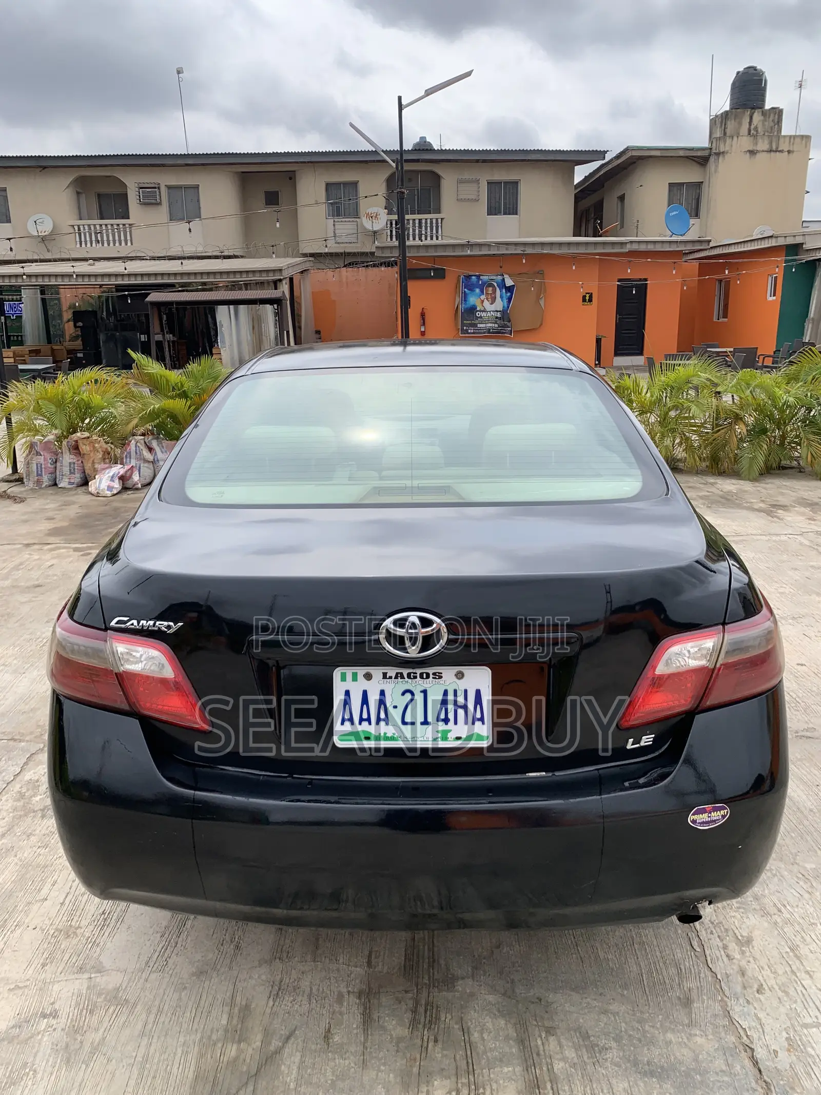 Toyota Camry 2.4 LE 2008 Black