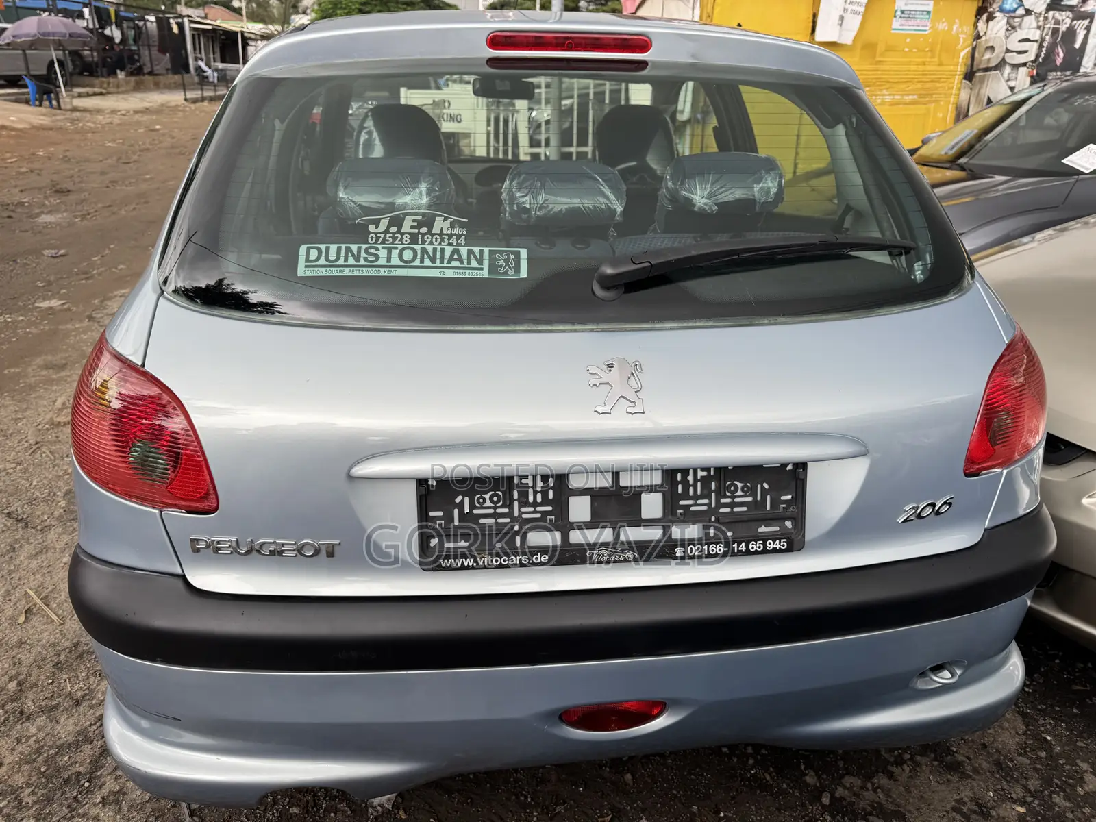 Peugeot 206 2.0 CC Coupe Cabriolet 2006 Silver