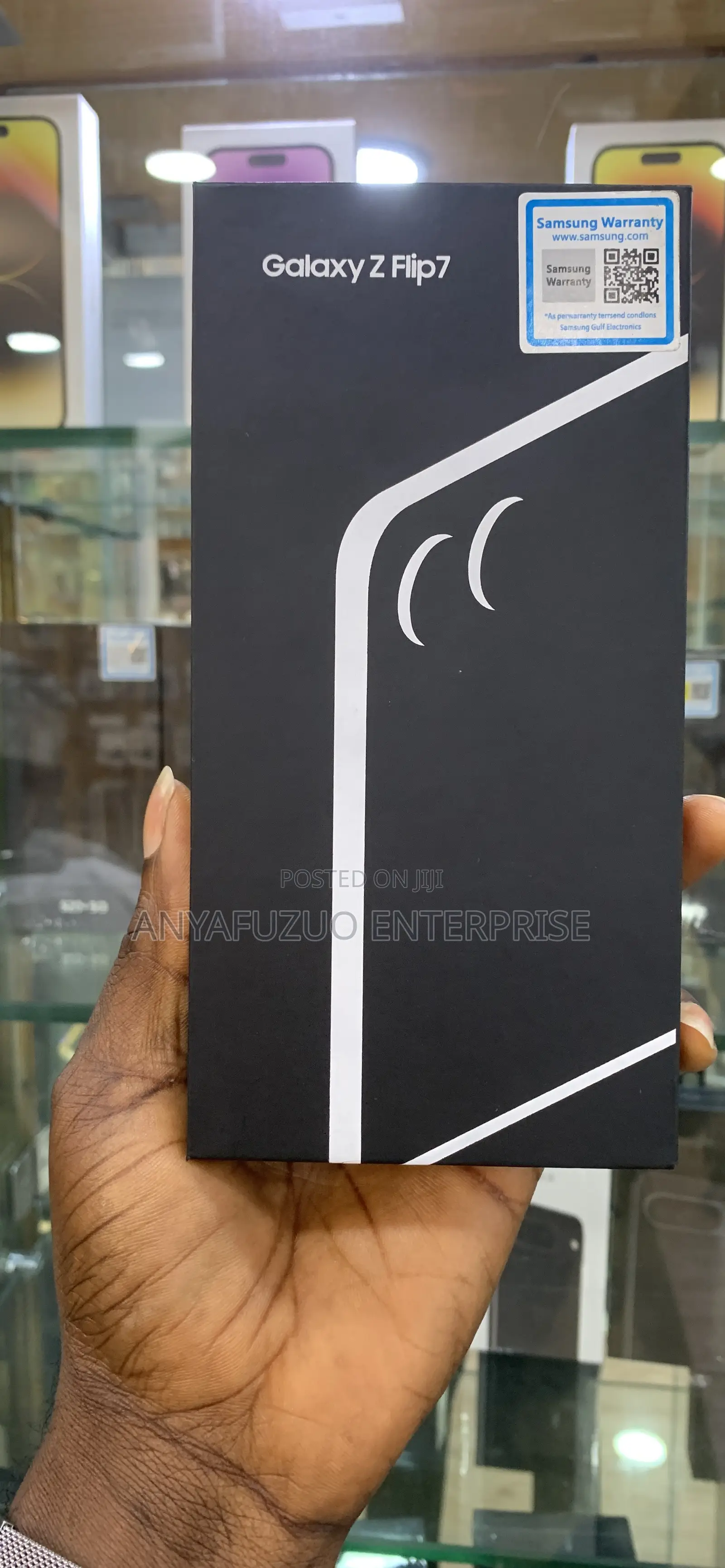 New Samsung Galaxy Z Flip7 512 GB Black