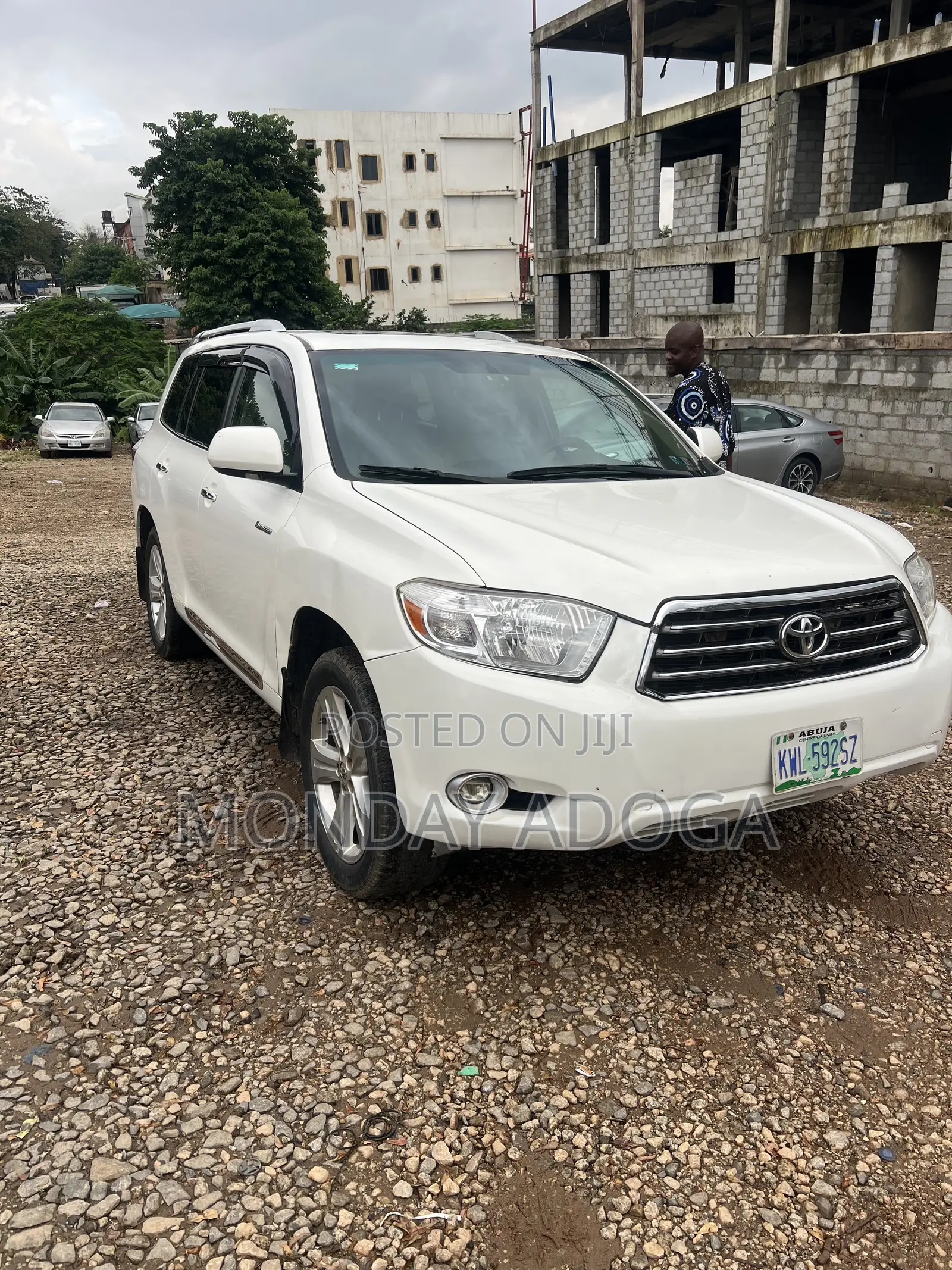 Toyota Highlander Limited 2010 White