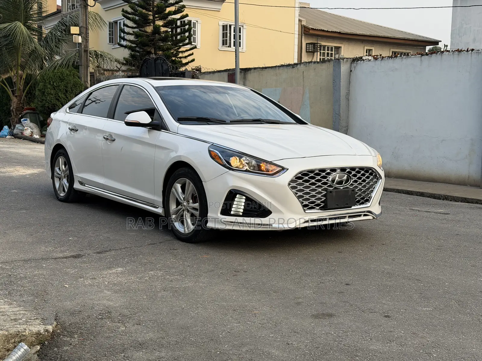 Hyundai Sonata Sport 2018 White