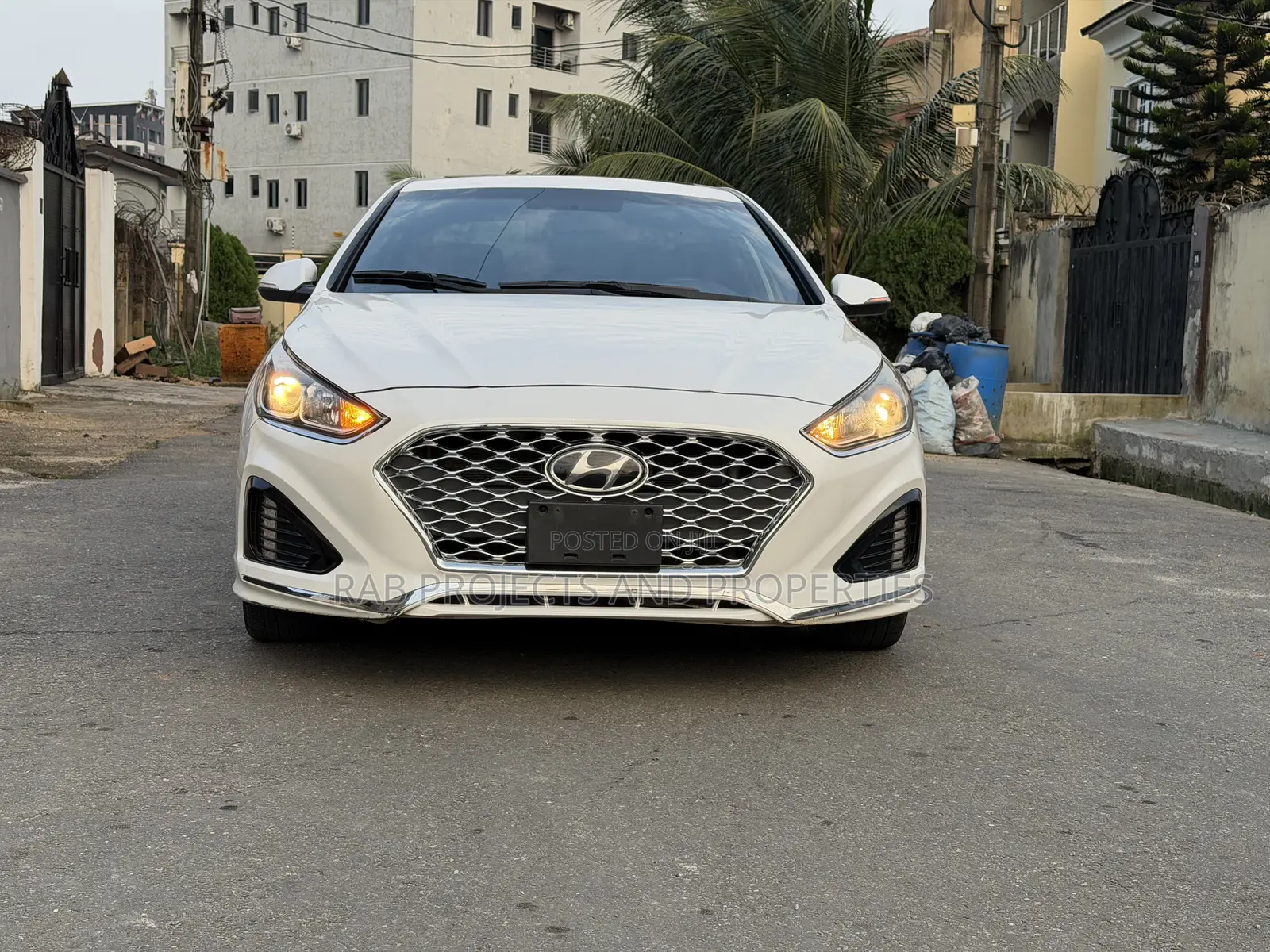 Hyundai Sonata Sport 2018 White