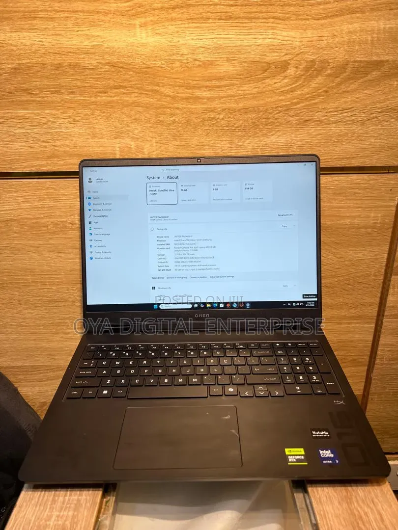 Laptop HP Omen 16 16GB Intel Core Ultra 7 SSD 1T