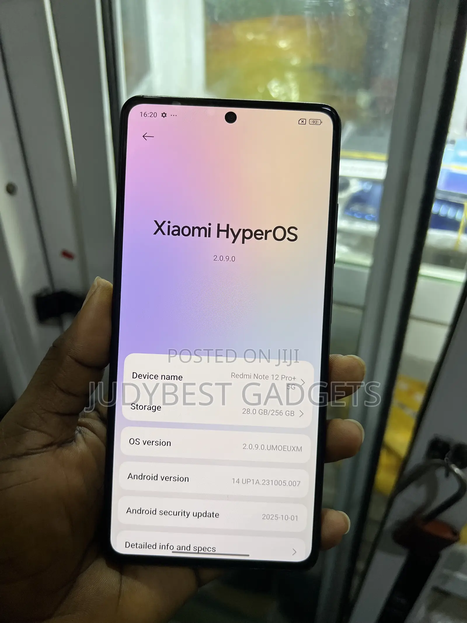 Xiaomi Redmi Note 12 Pro+ 5G 256 GB Black