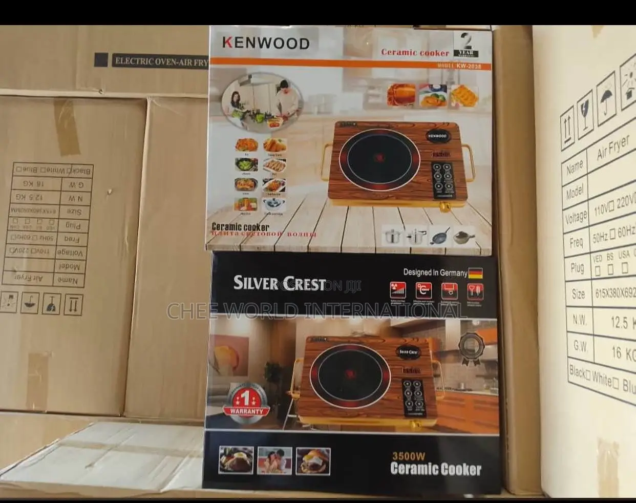 Brand New 3500W Kenwood Ceramic Cooker - Touch Control + All Pot