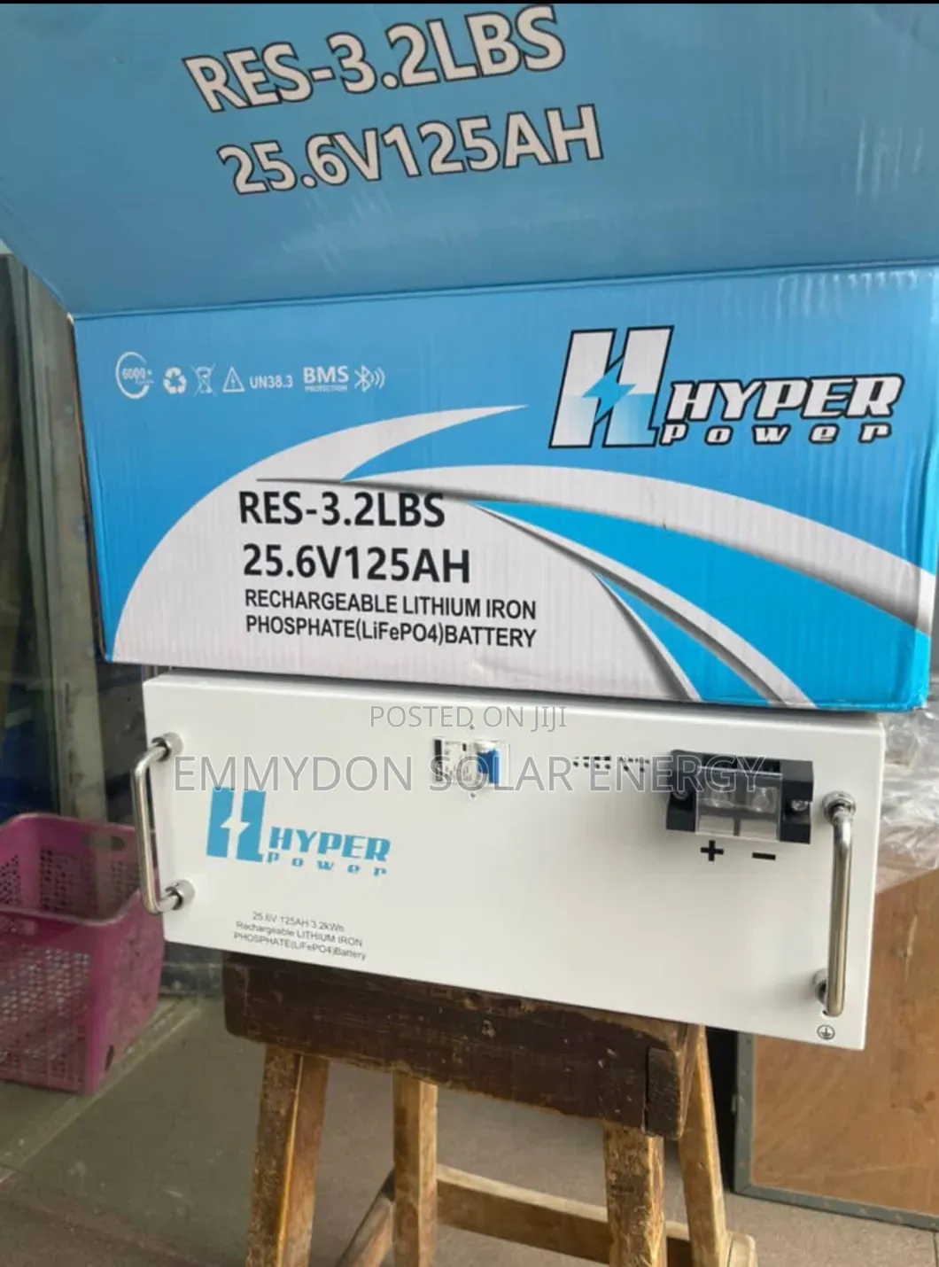 Hyper Power Lithium Iron Battery 3.2kwh 24v