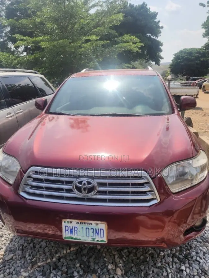 Toyota Highlander 2009 Burgundy