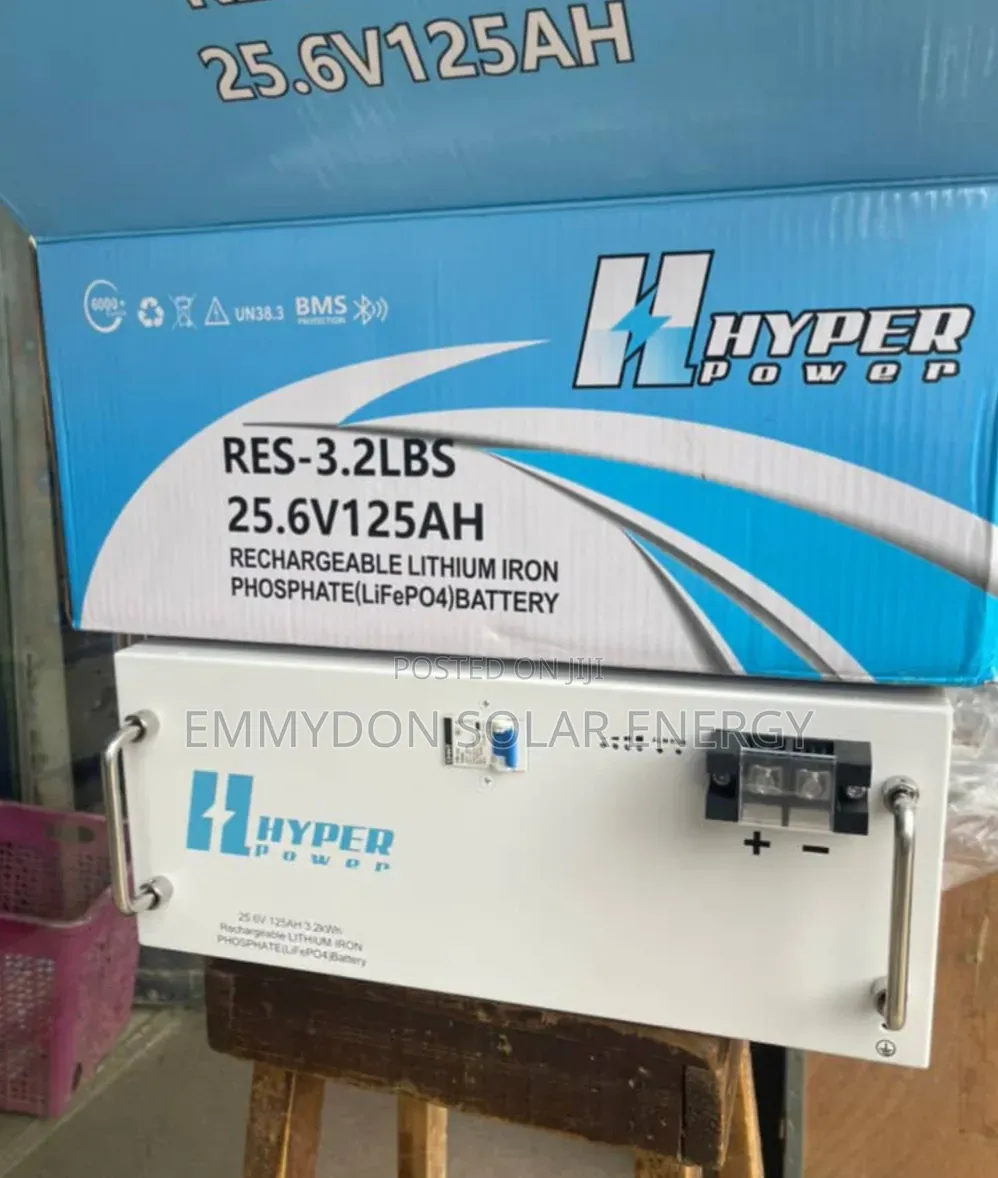 Hyper Power Lithium Iron Battery 3.2kwh 24v