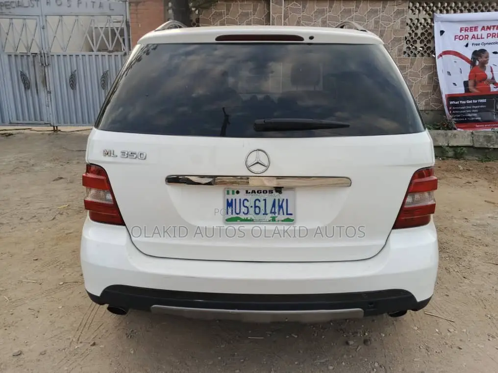 Mercedes-Benz M Class ML 350 4Matic 2007 White