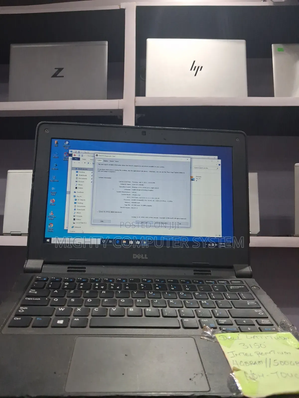 Laptop Dell Latitude 11 3150 4GB Intel Pentium HDD 500GB