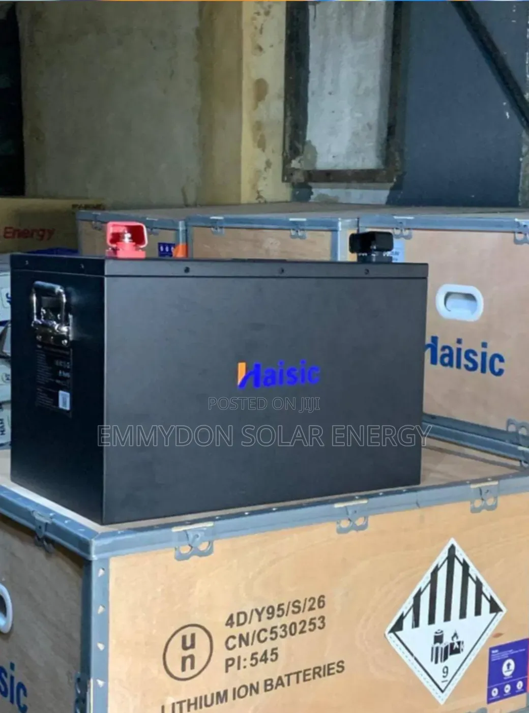 Haisic Lithium Iron Battery 8kwh 24v