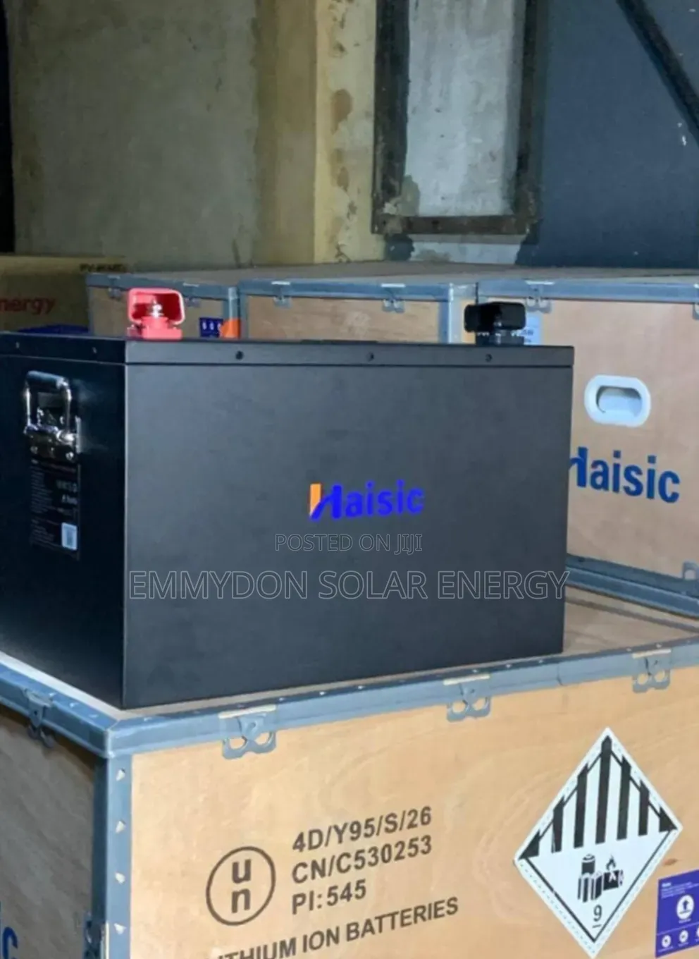 Haisic Lithium Iron Battery 8kwh 24v