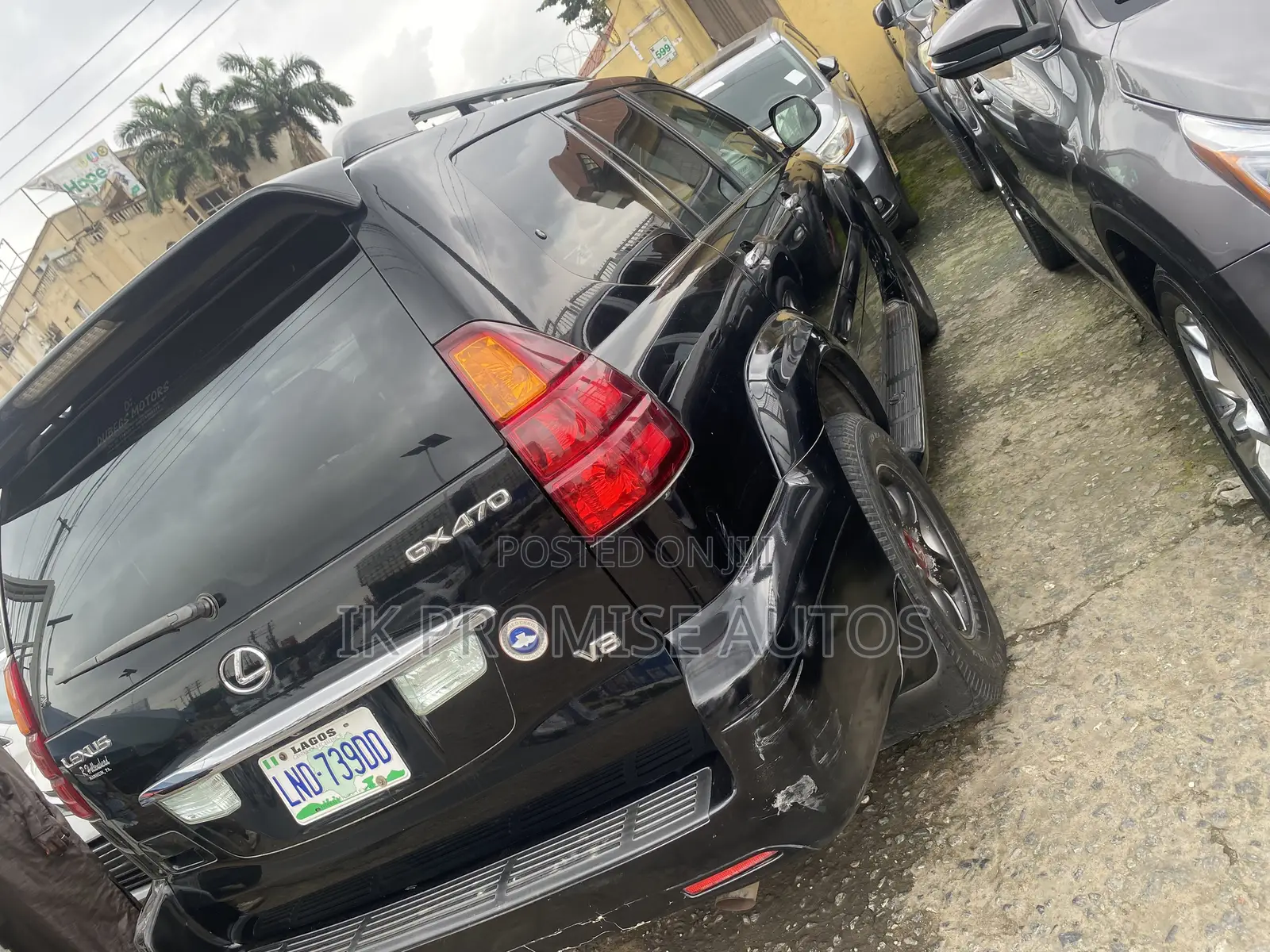 Lexus GX 470 Sport Utility 2005 Black