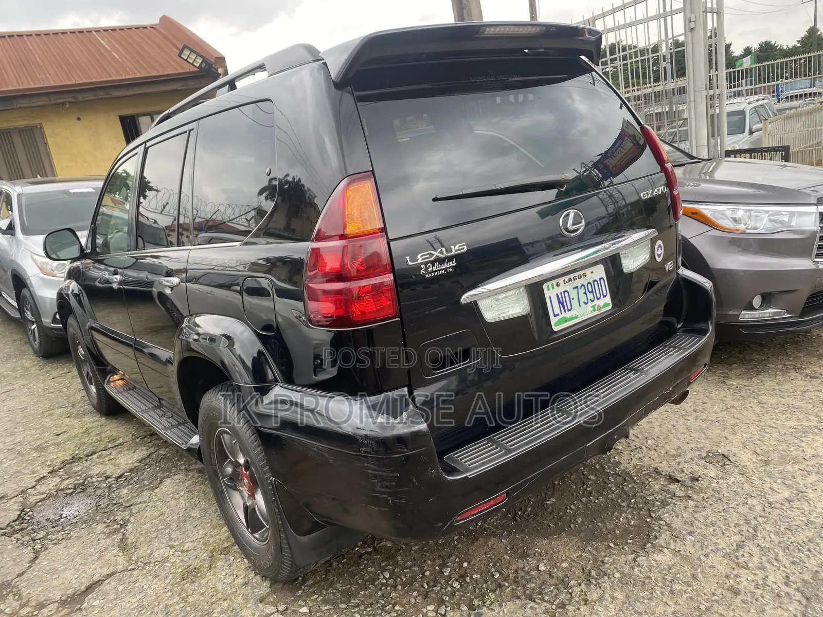 Lexus GX 470 Sport Utility 2005 Black