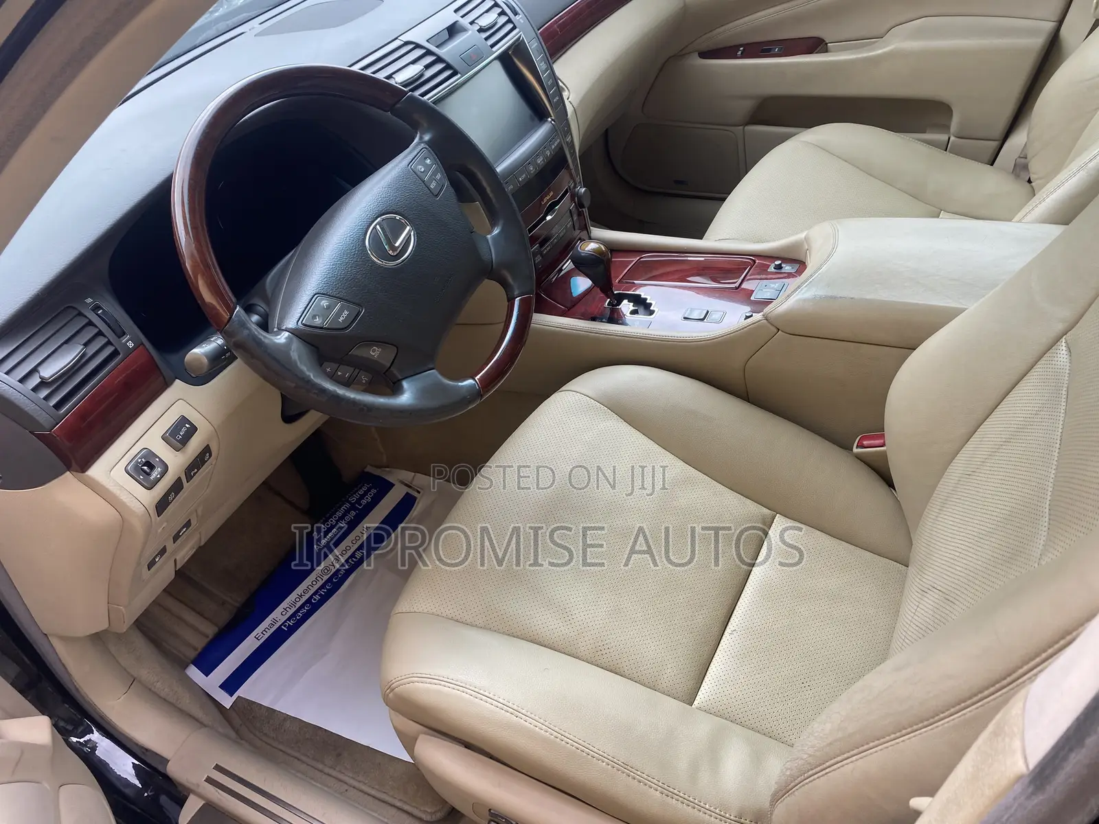 Lexus LS 460 2008 Black