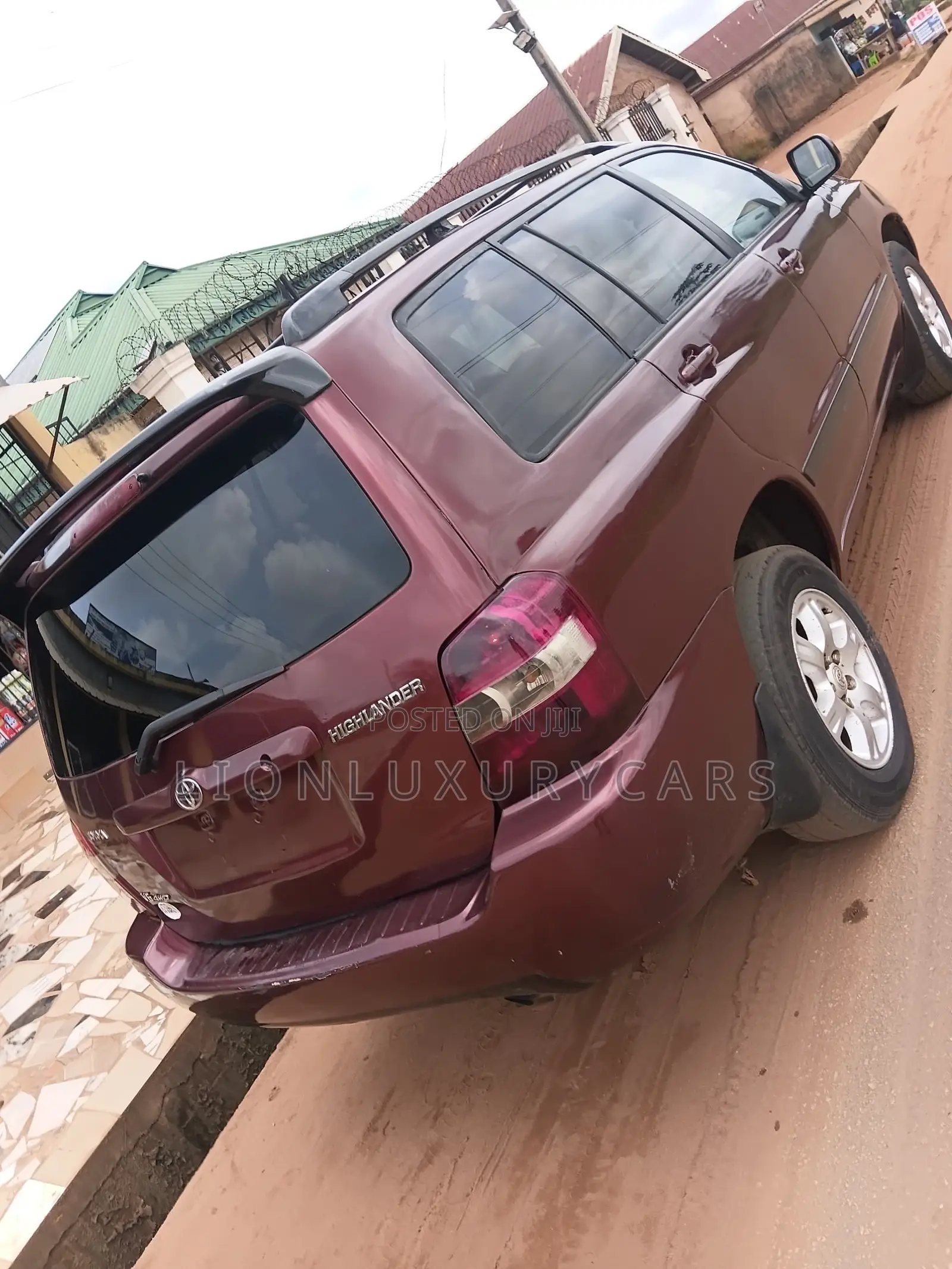 Toyota Highlander 2004 Red