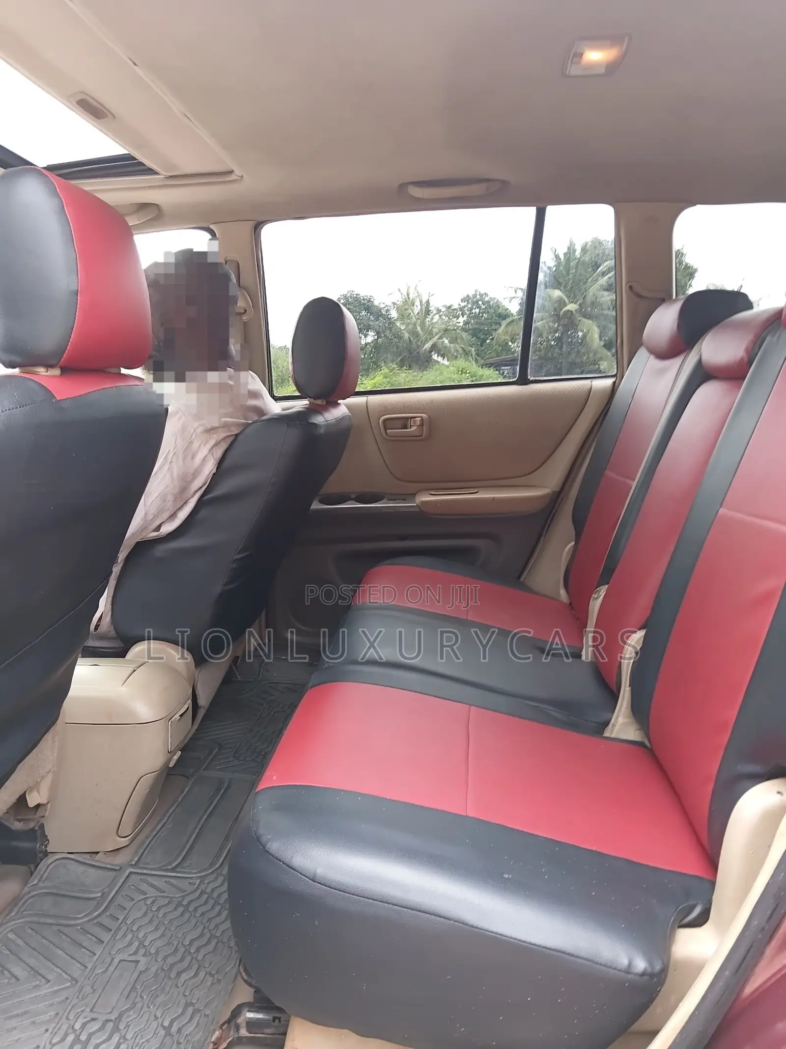 Toyota Highlander 2004 Red