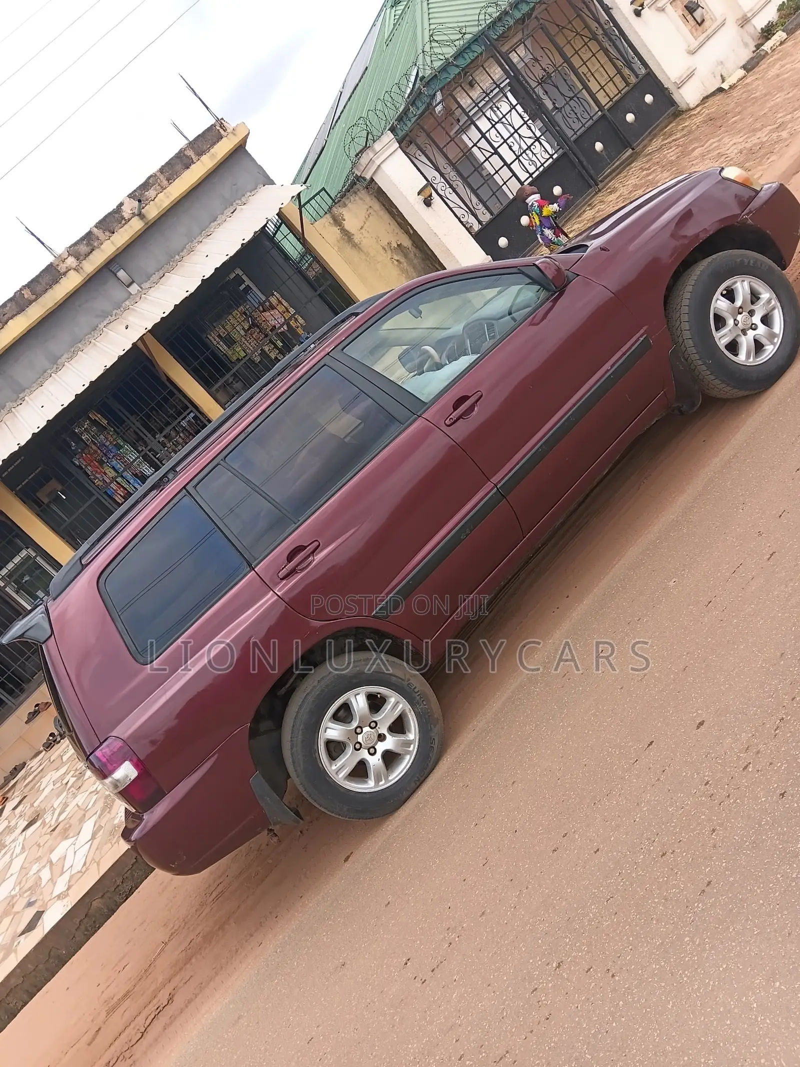 Toyota Highlander 2004 Red