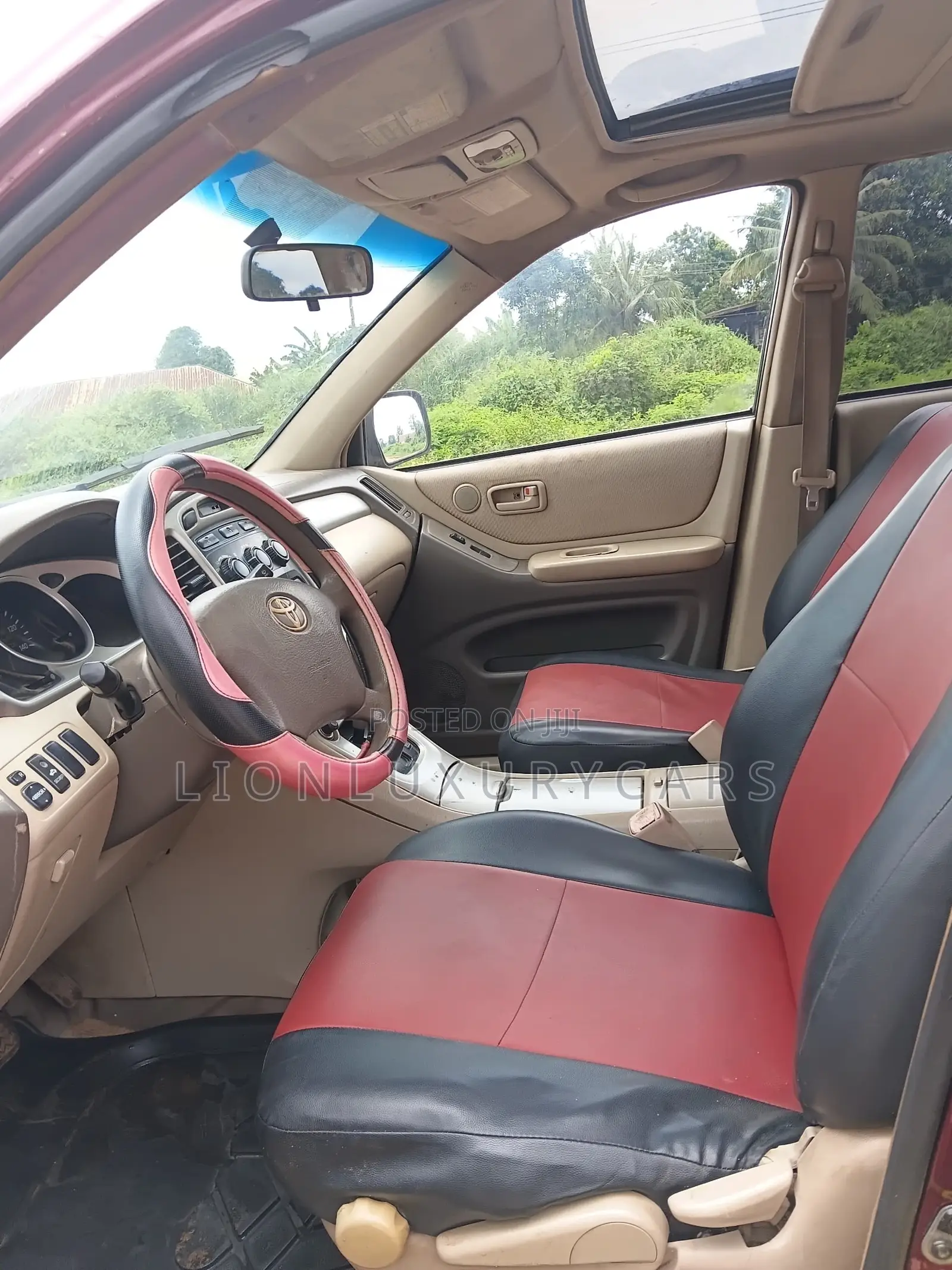 Toyota Highlander 2004 Red