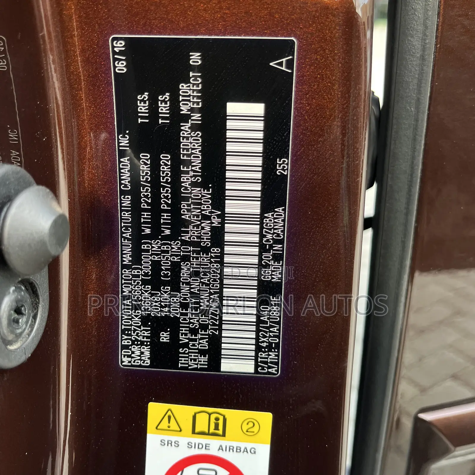 Lexus RX 350 FWD 2017 Brown