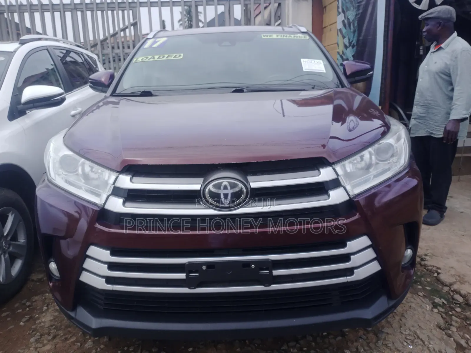 Toyota Highlander 2017 Red