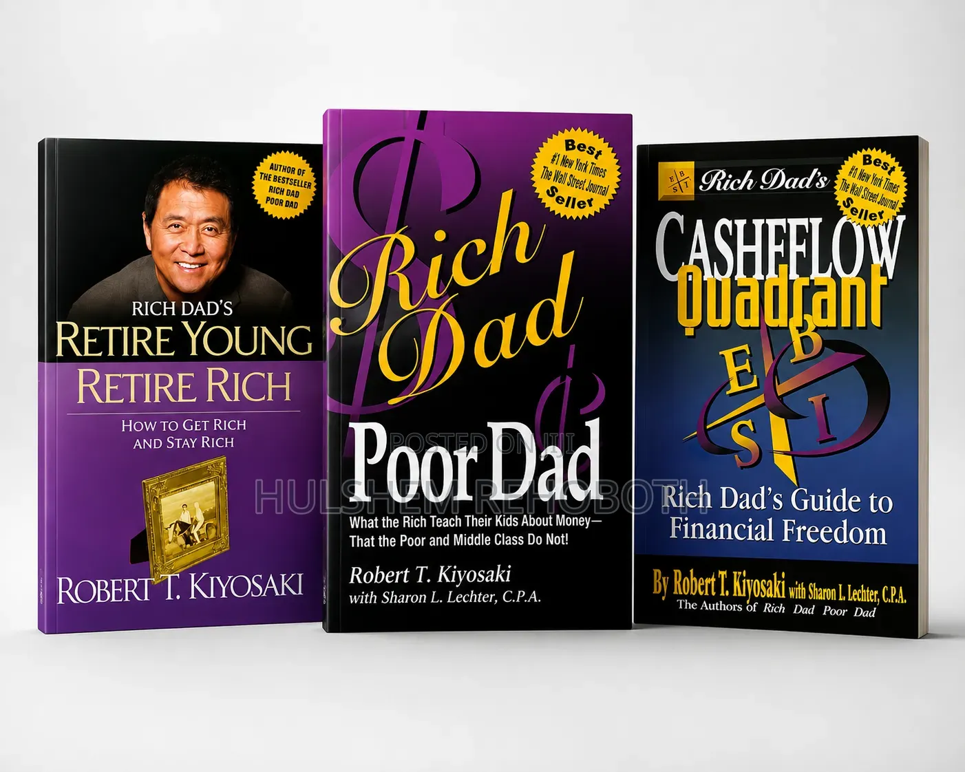 Rich Dad Poor Dad + Retire Young Retire Rich + Cashflow Quadrant