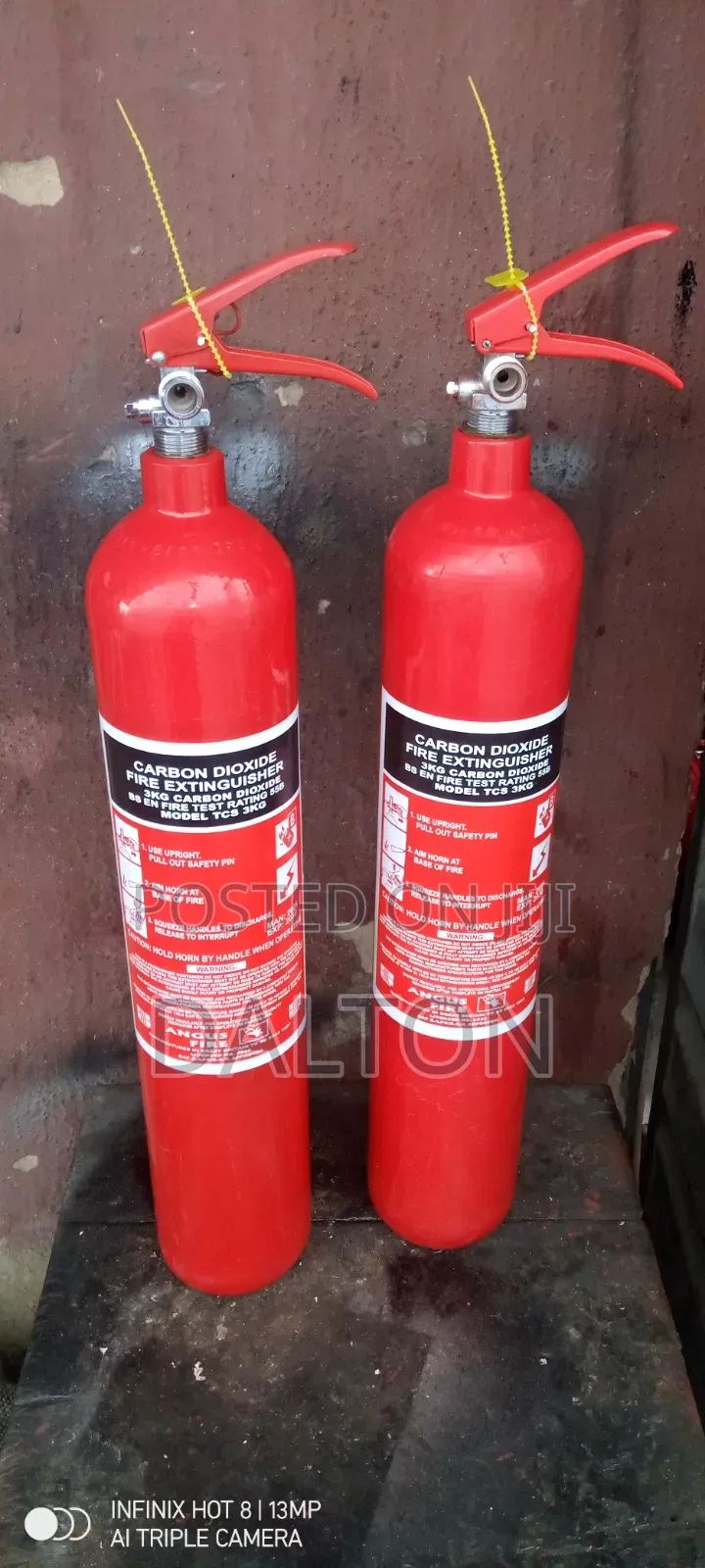 3kg CO2 Fire Extinguisher
