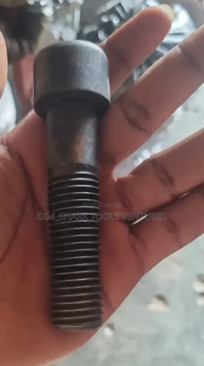 24mm X 100mm(4") Mild Steel Allen Bolt(Half Threaded)