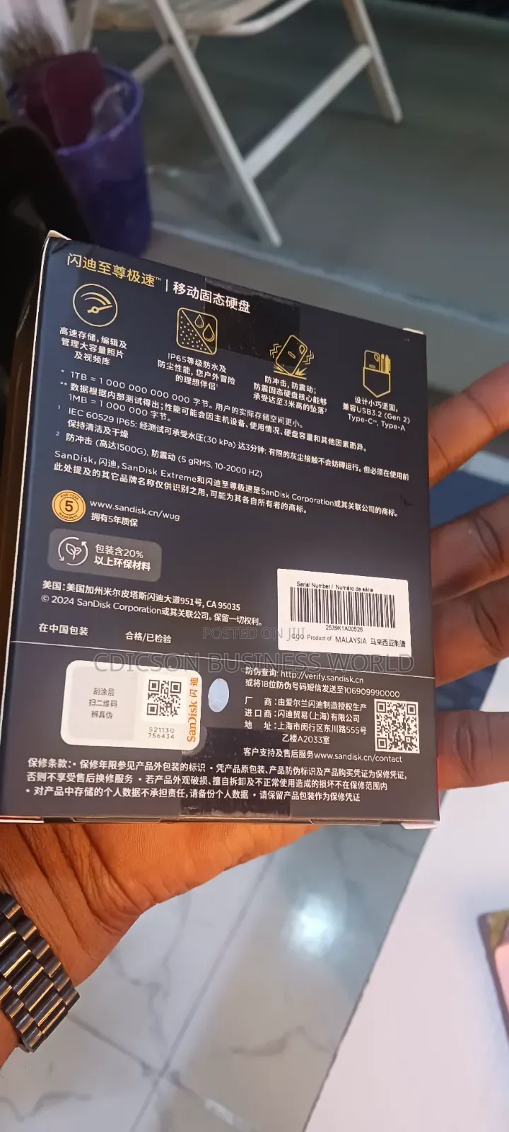 SSD Card Sandisk