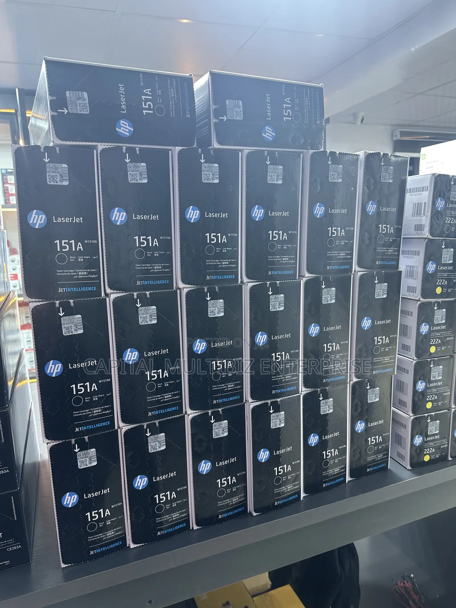 Original HP Toner Cartridge 151a Black