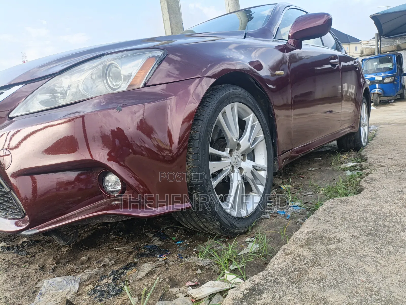 Lexus IS 2008 Red