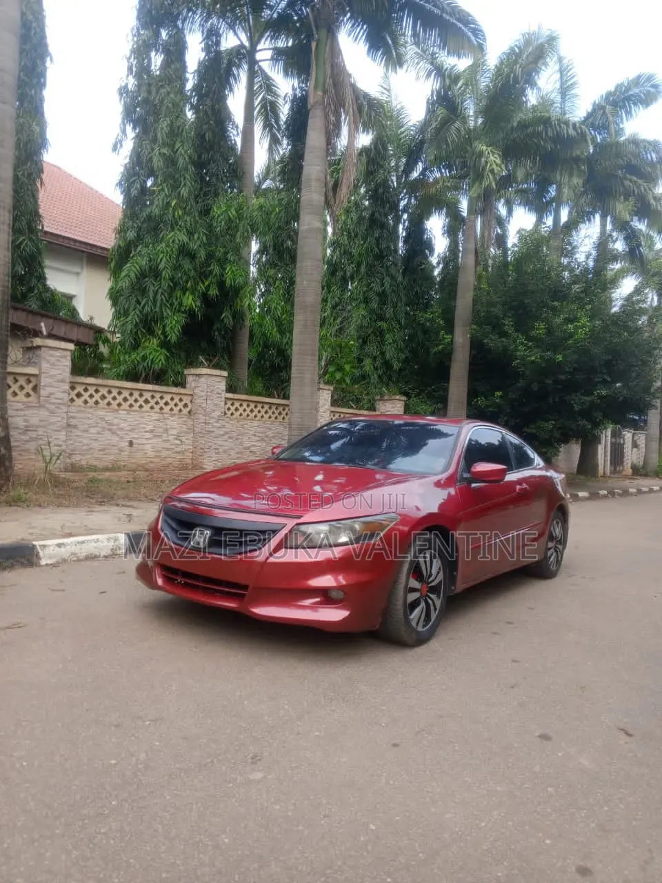 Honda Accord 2008 Red
