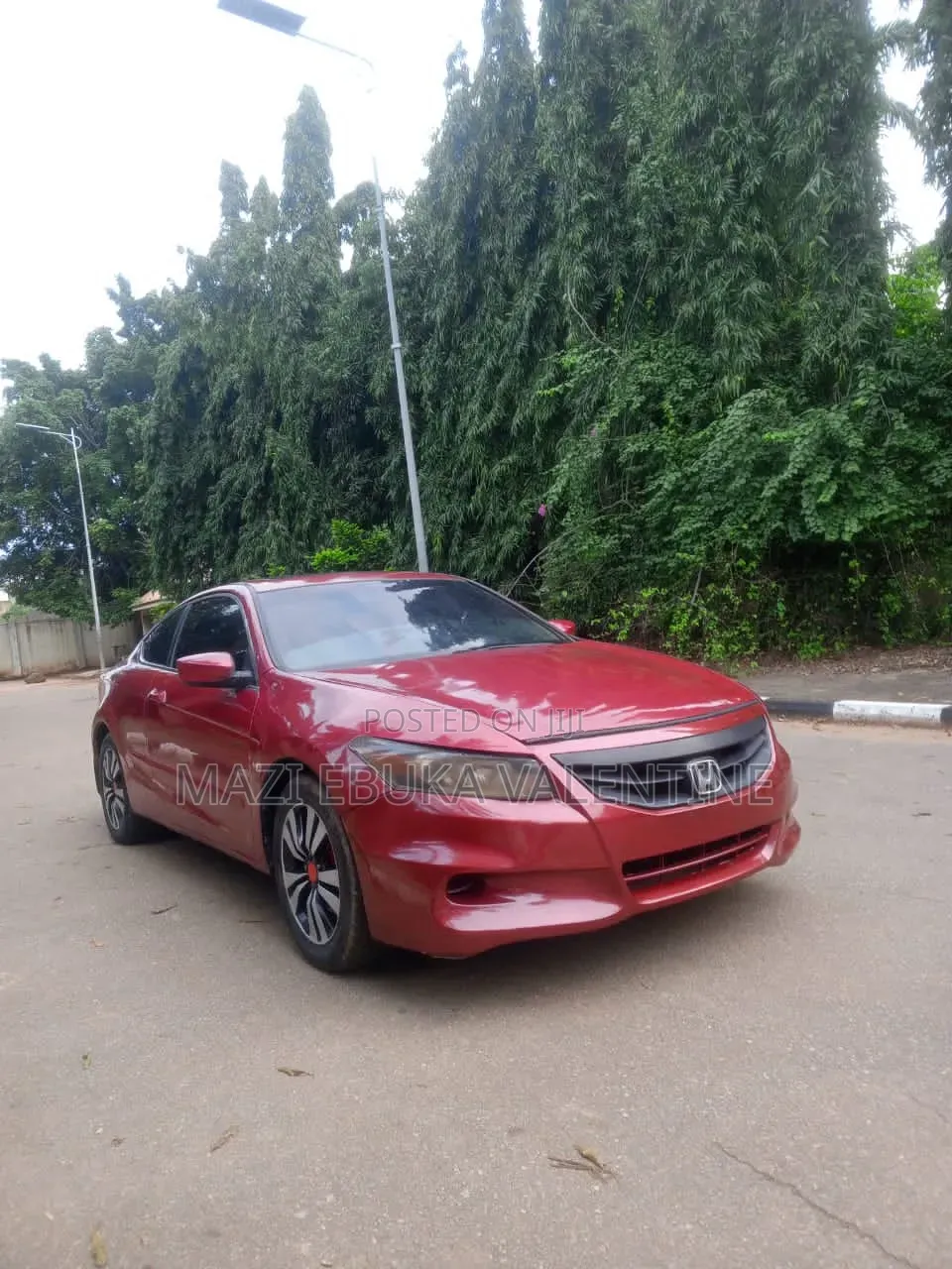 Honda Accord 2008 Red