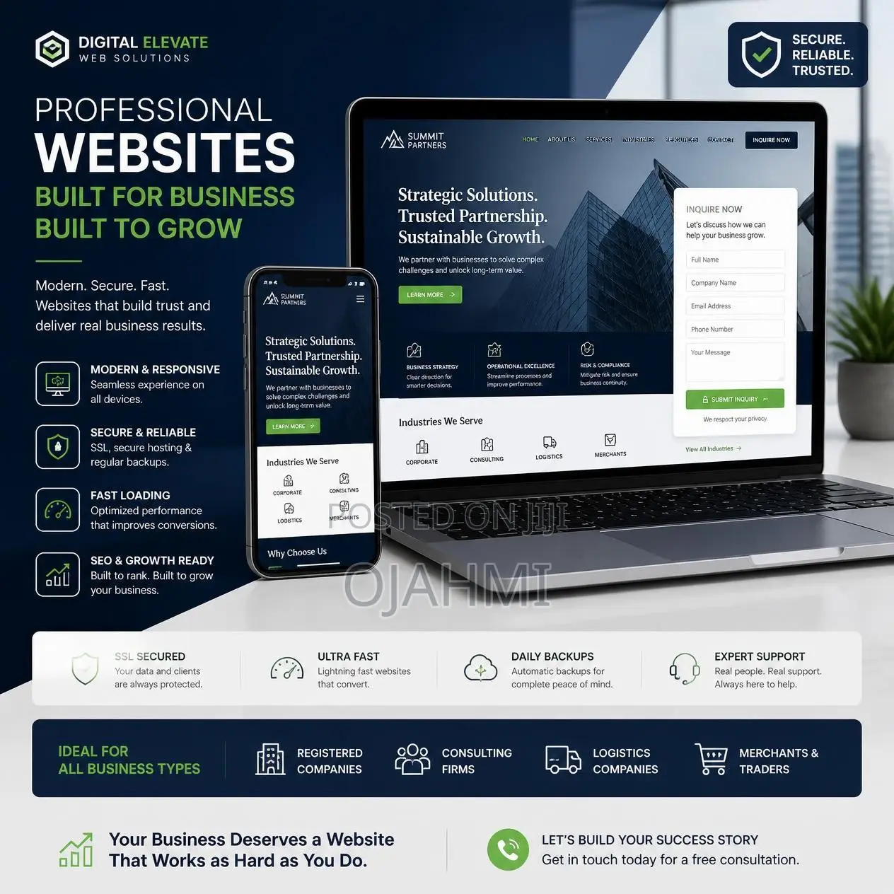 Built for Scale: Corporate Websites for Modern Brands