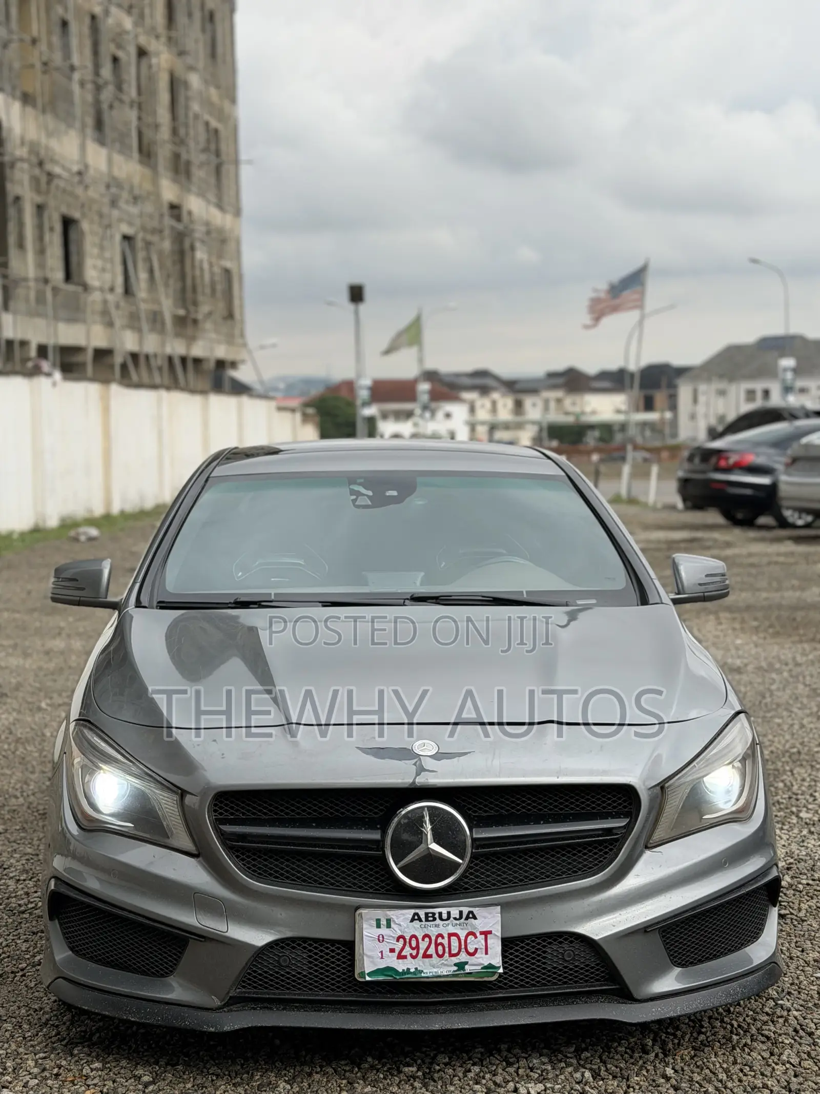 Mercedes-Benz CLA-Class AMG CLA 45 4MATIC Sedan 2014 Gray