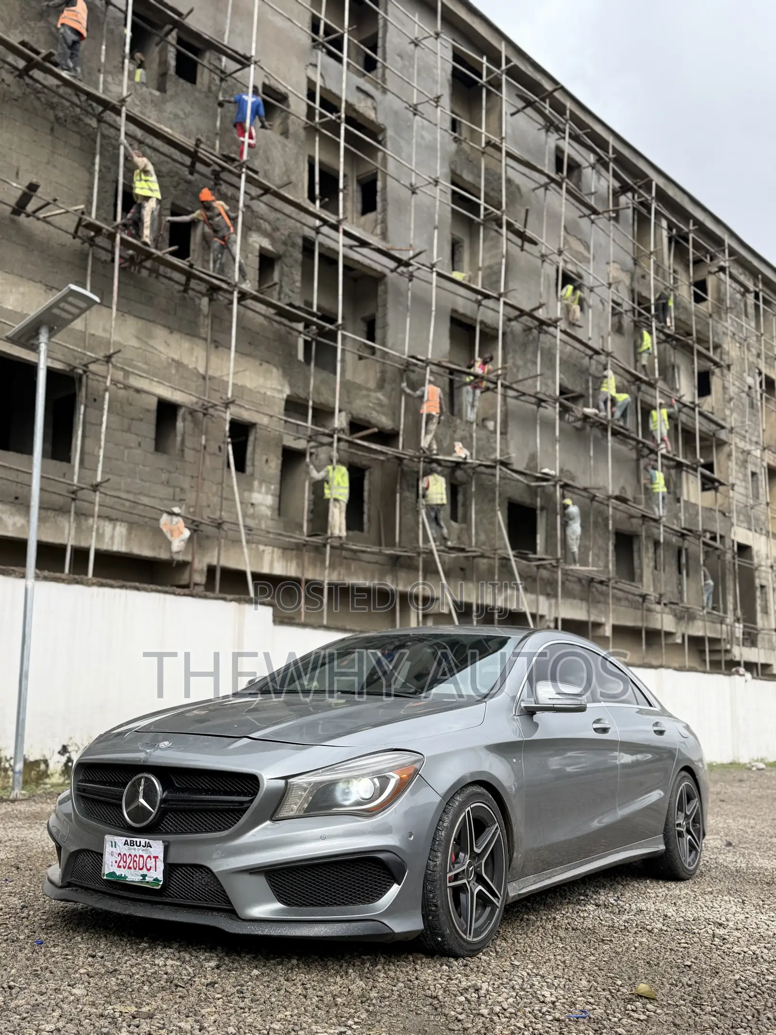 Mercedes-Benz CLA-Class AMG CLA 45 4MATIC Sedan 2014 Gray