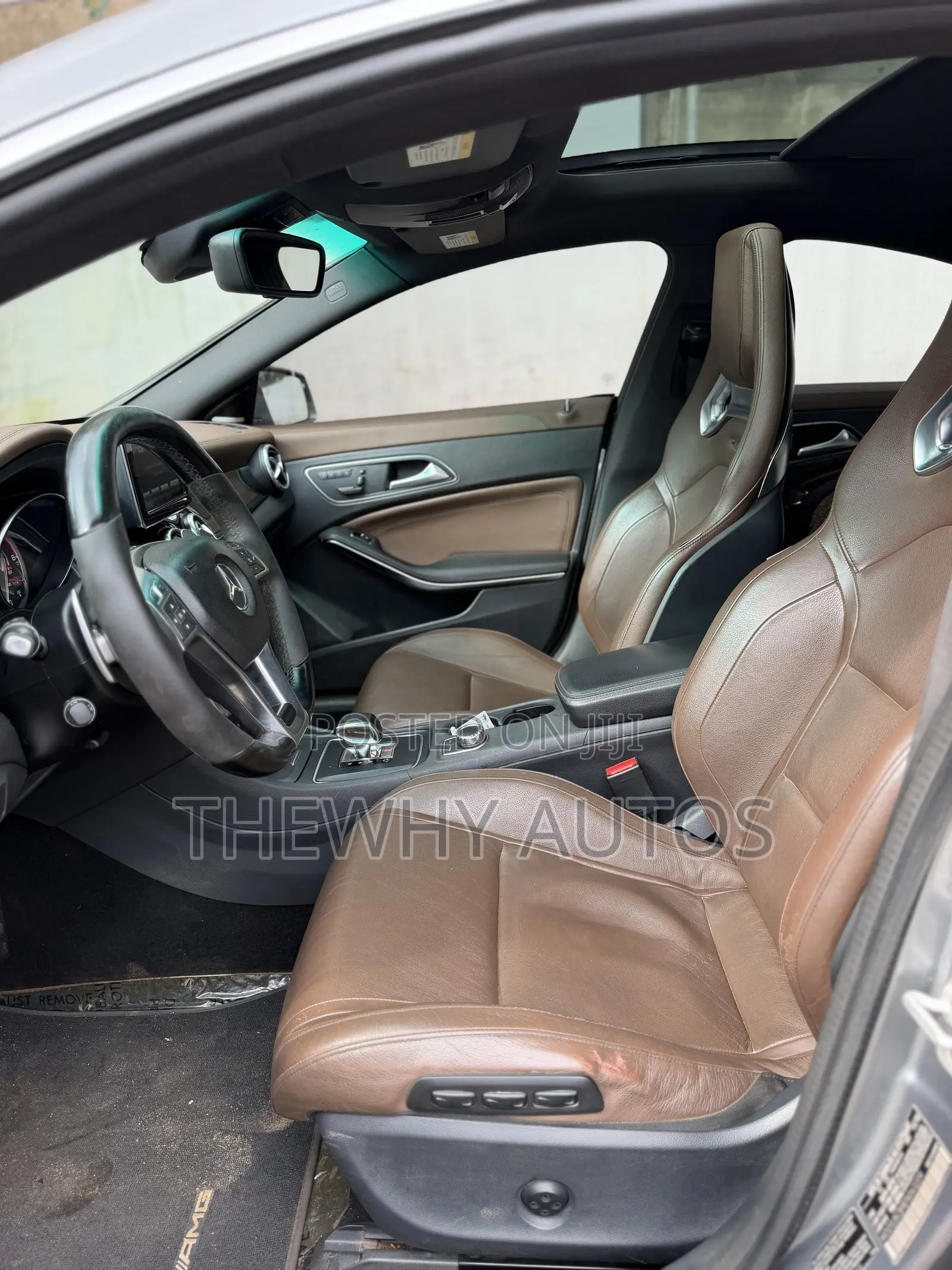 Mercedes-Benz CLA-Class AMG CLA 45 4MATIC Sedan 2014 Gray