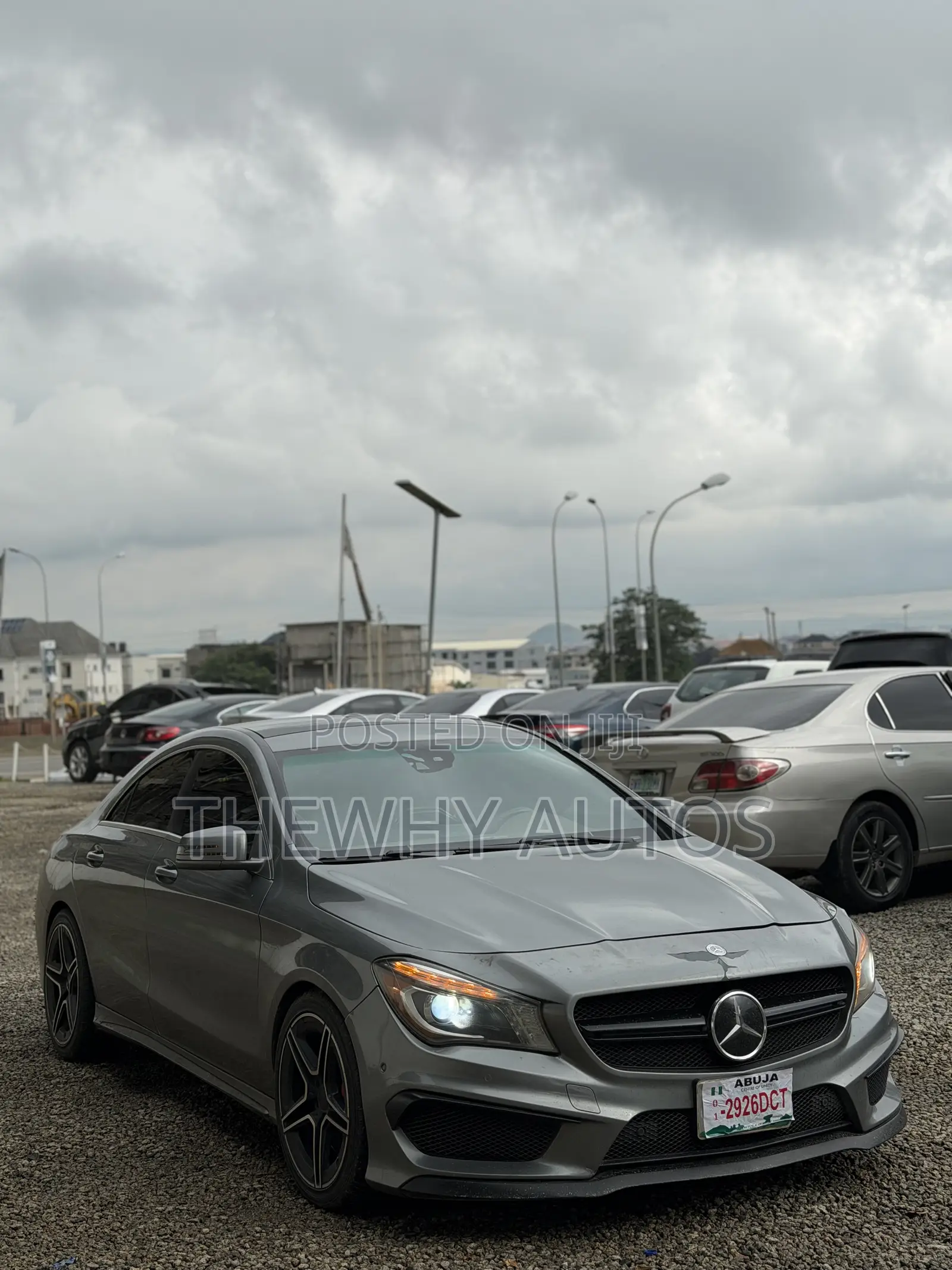 Mercedes-Benz CLA-Class AMG CLA 45 4MATIC Sedan 2014 Gray