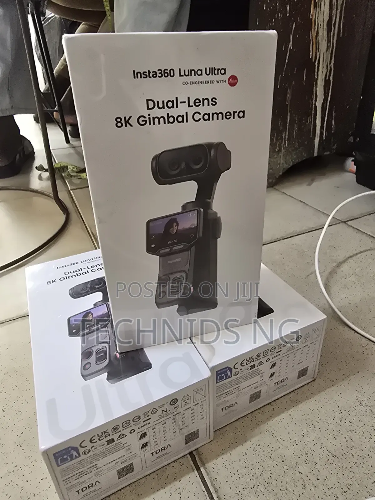 Insta360 Luna Ultra Gimball Camera Dual Lens