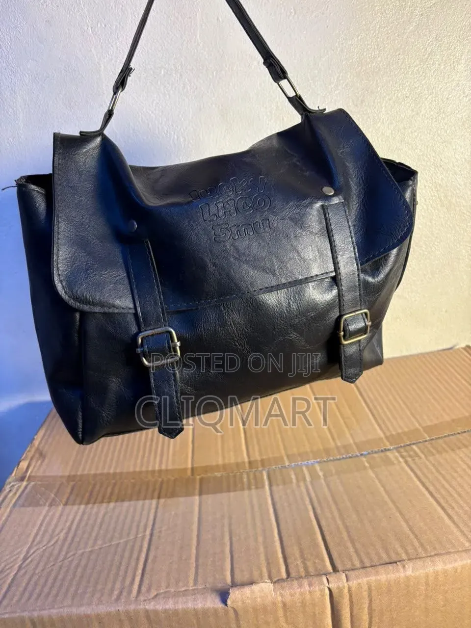 Ladies Tote Bag With Cloud Pouch – Striped Handbag