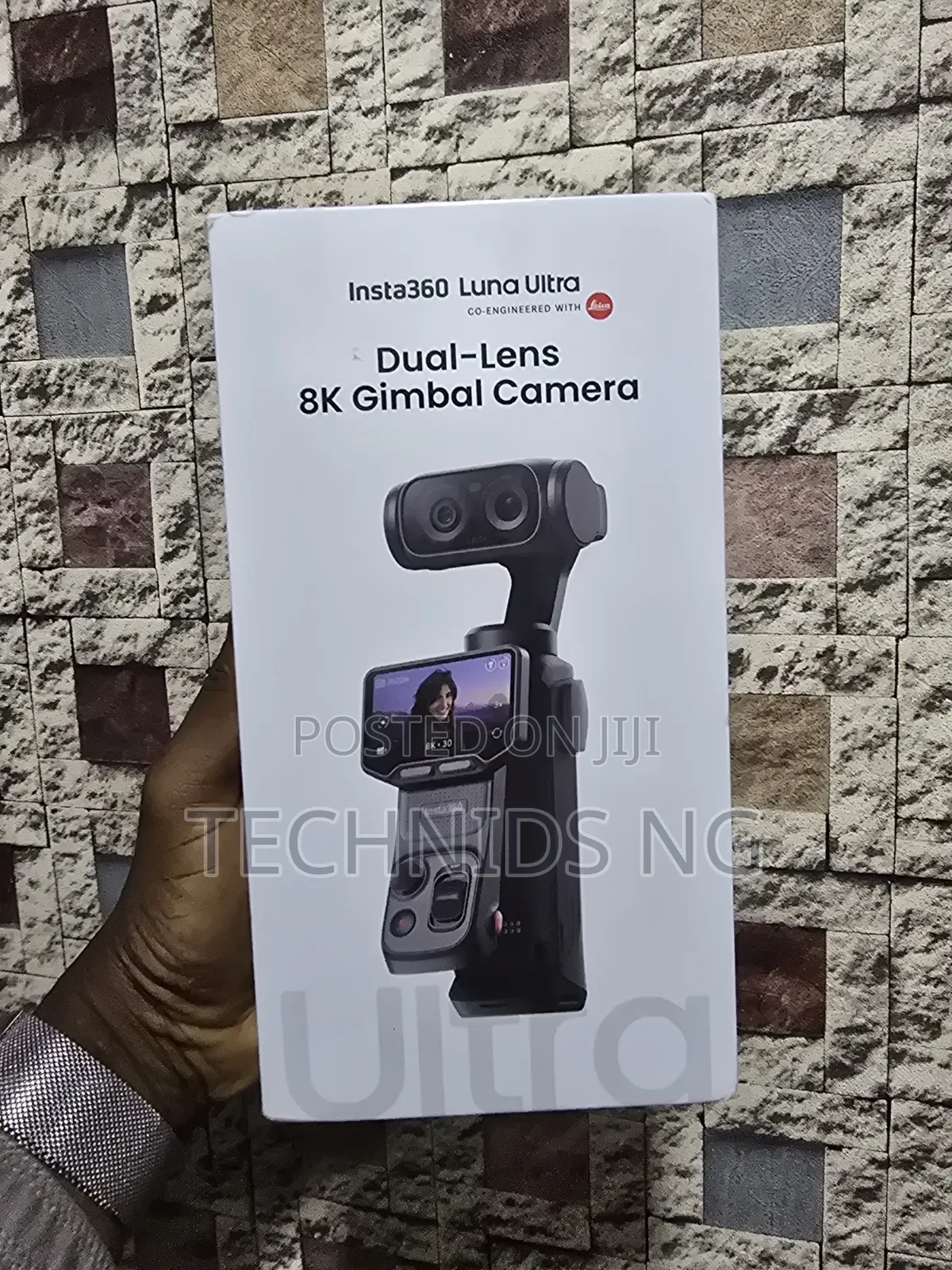 Insta360 Luna Ultra Gimball Camera Dual Lens